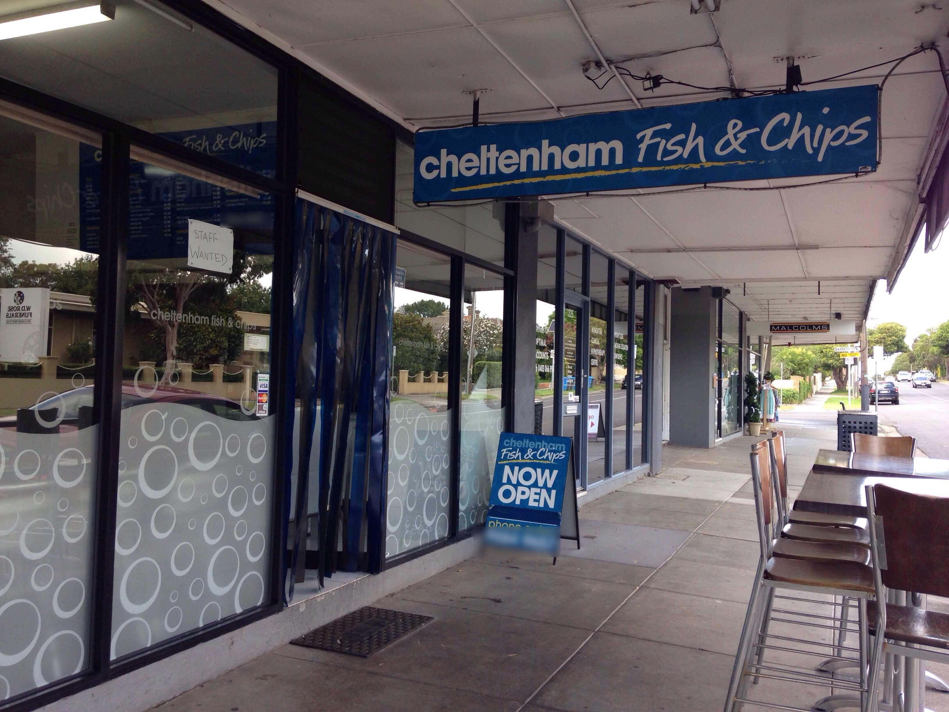 Menu of cheltenham fish chips cheltenham melbourne