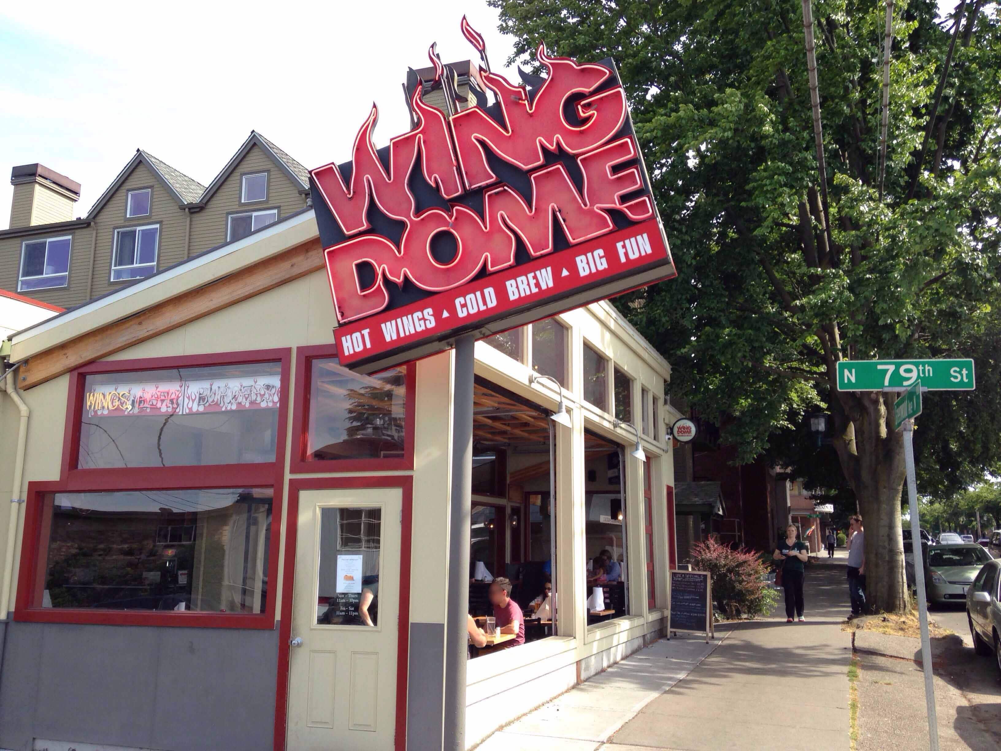 Menu of Wing Dome, Greenwood/Phinney, Seattle
