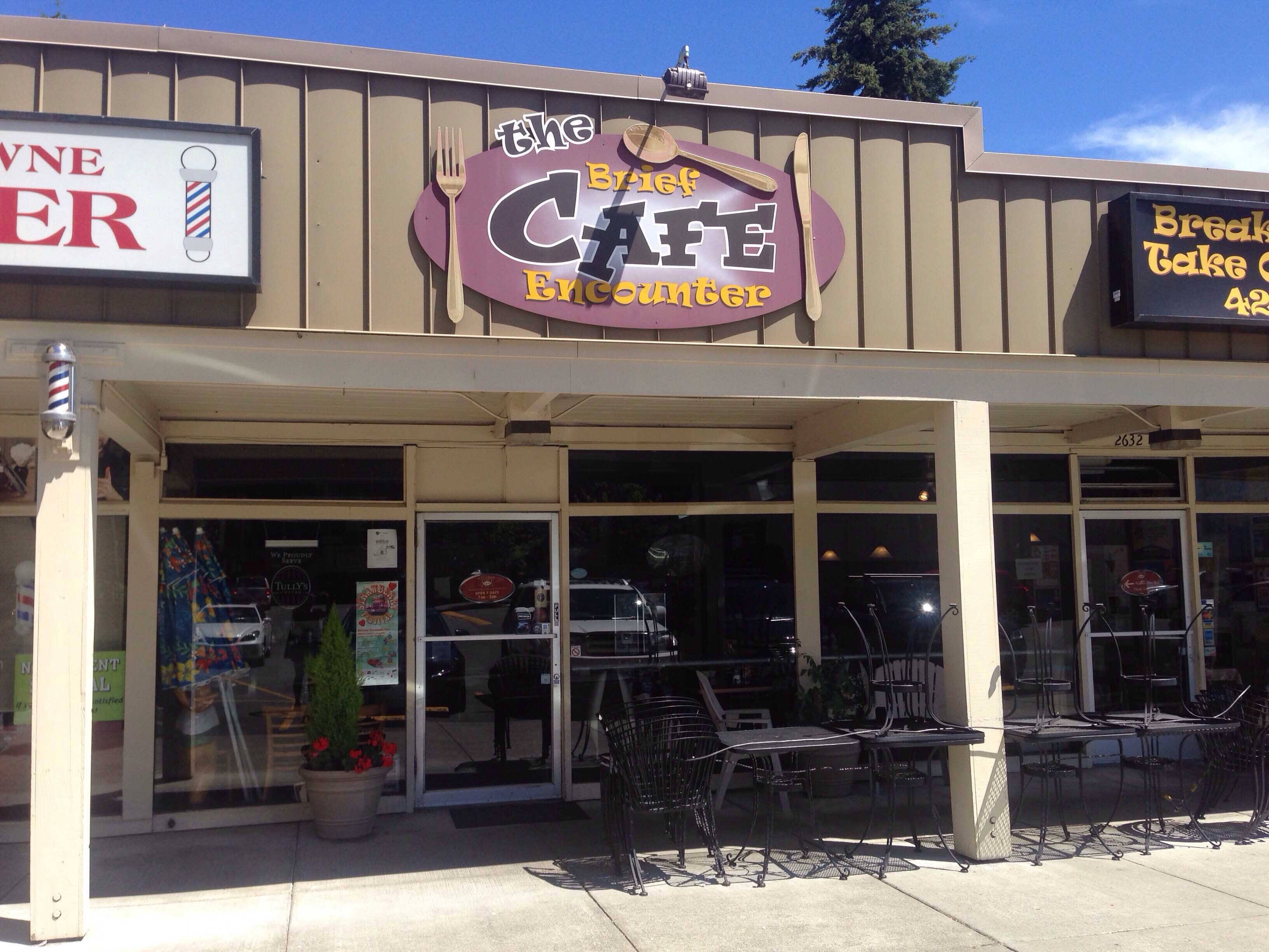 Menu of Brief Encounter Cafe, Bellevue, Bellevue