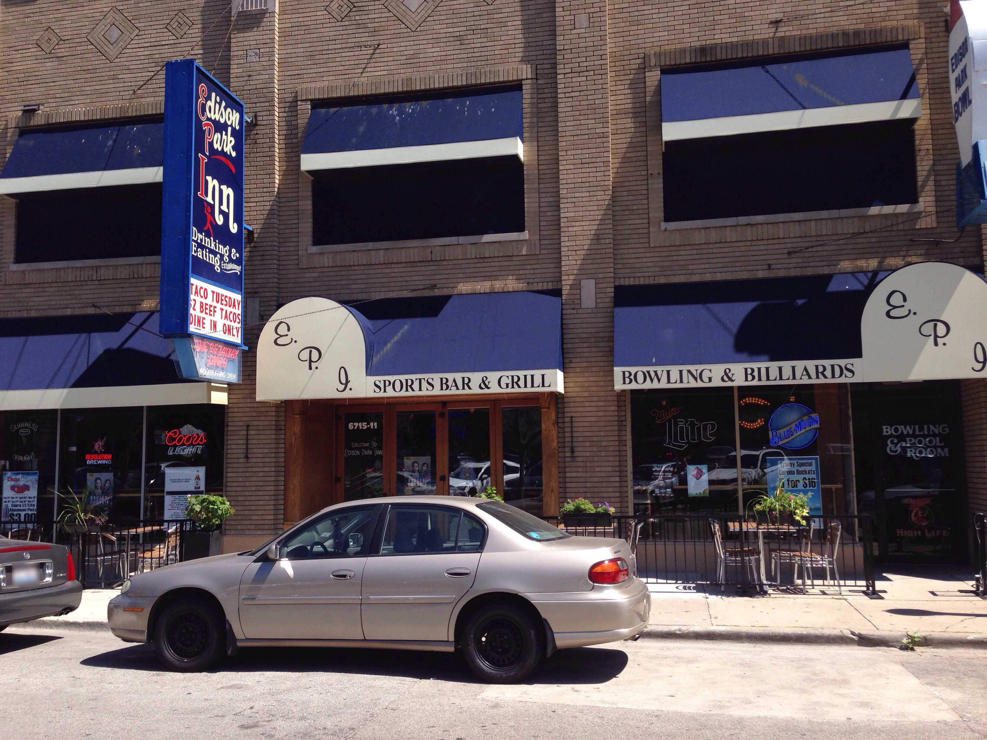 Edison Park Inn Menu, Menu for Edison Park Inn, Park Ridge, Chicago