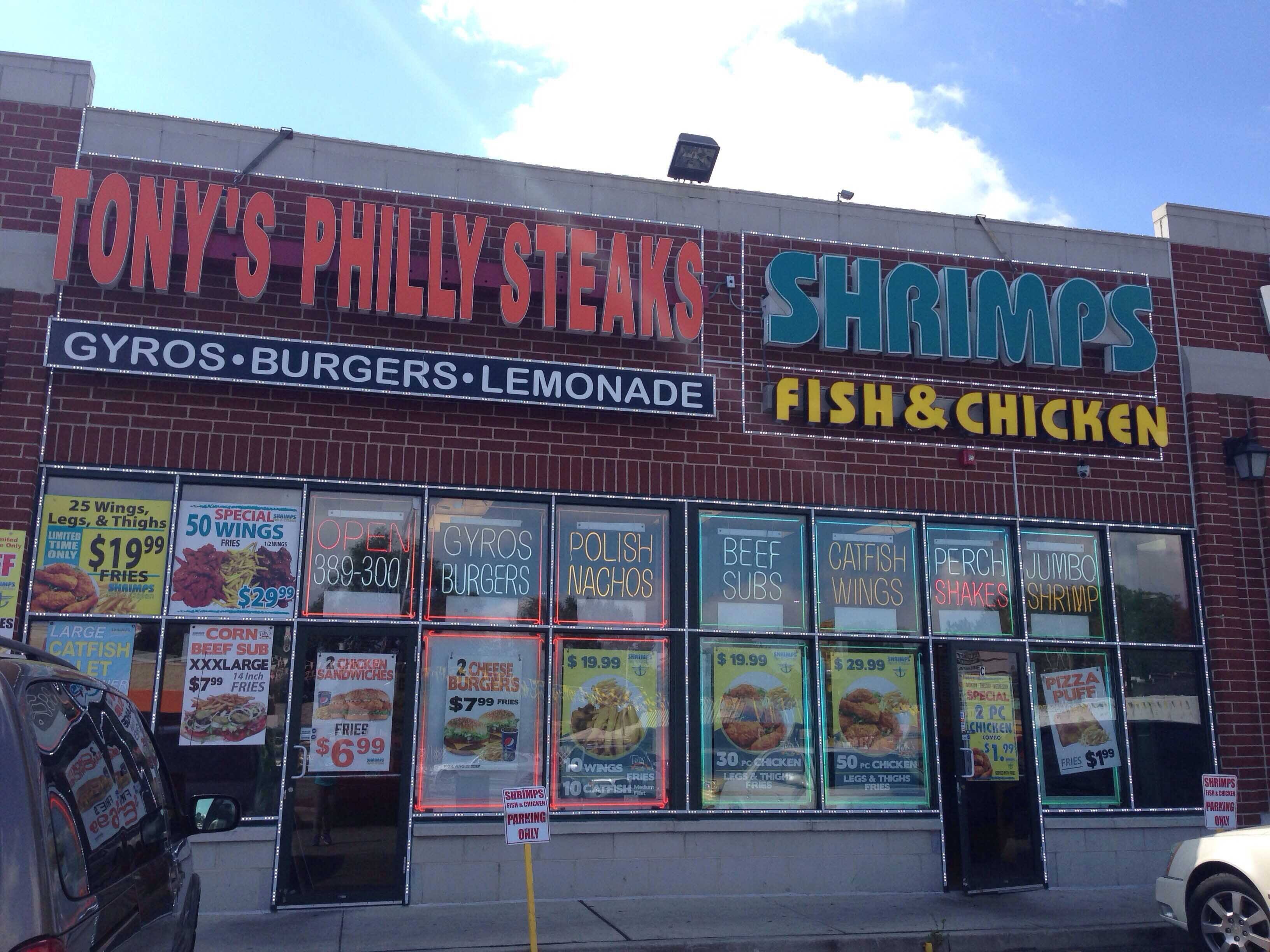Tony's Original Philly Steaks & Wings, Washington Heights, Chicago Zomato