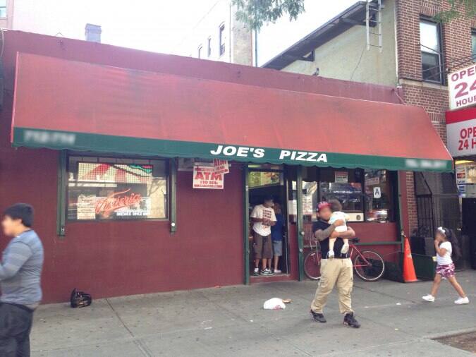 Joe's Pizza Menu, Menu for Joe's Pizza, Belmont, New York City