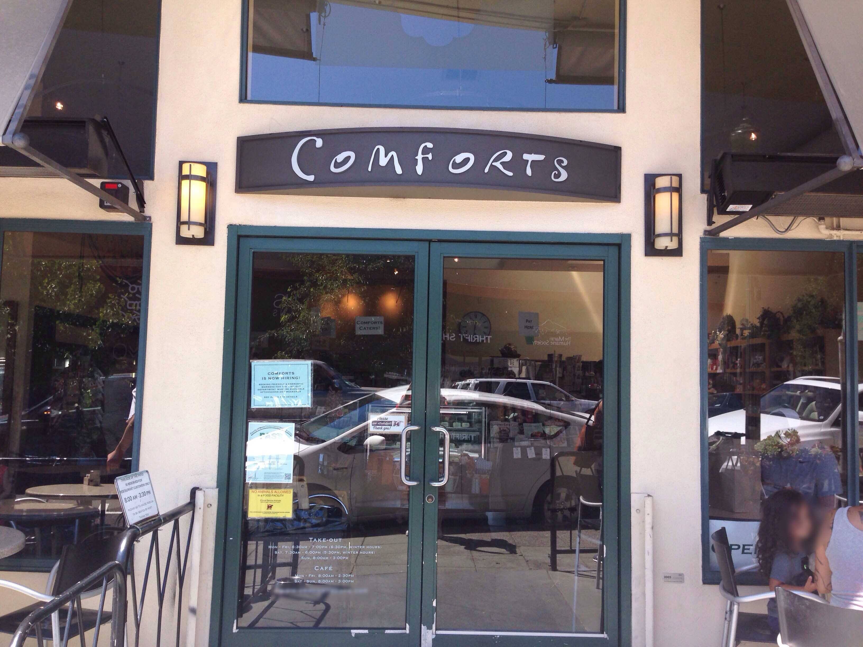 Comforts Cafe Menu Menu For Comforts Cafe San Anselmo San Anselmo