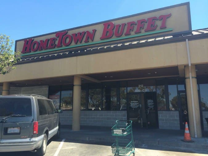 HomeTown Buffet Menu, Menu for HomeTown Buffet, San Leandro, San