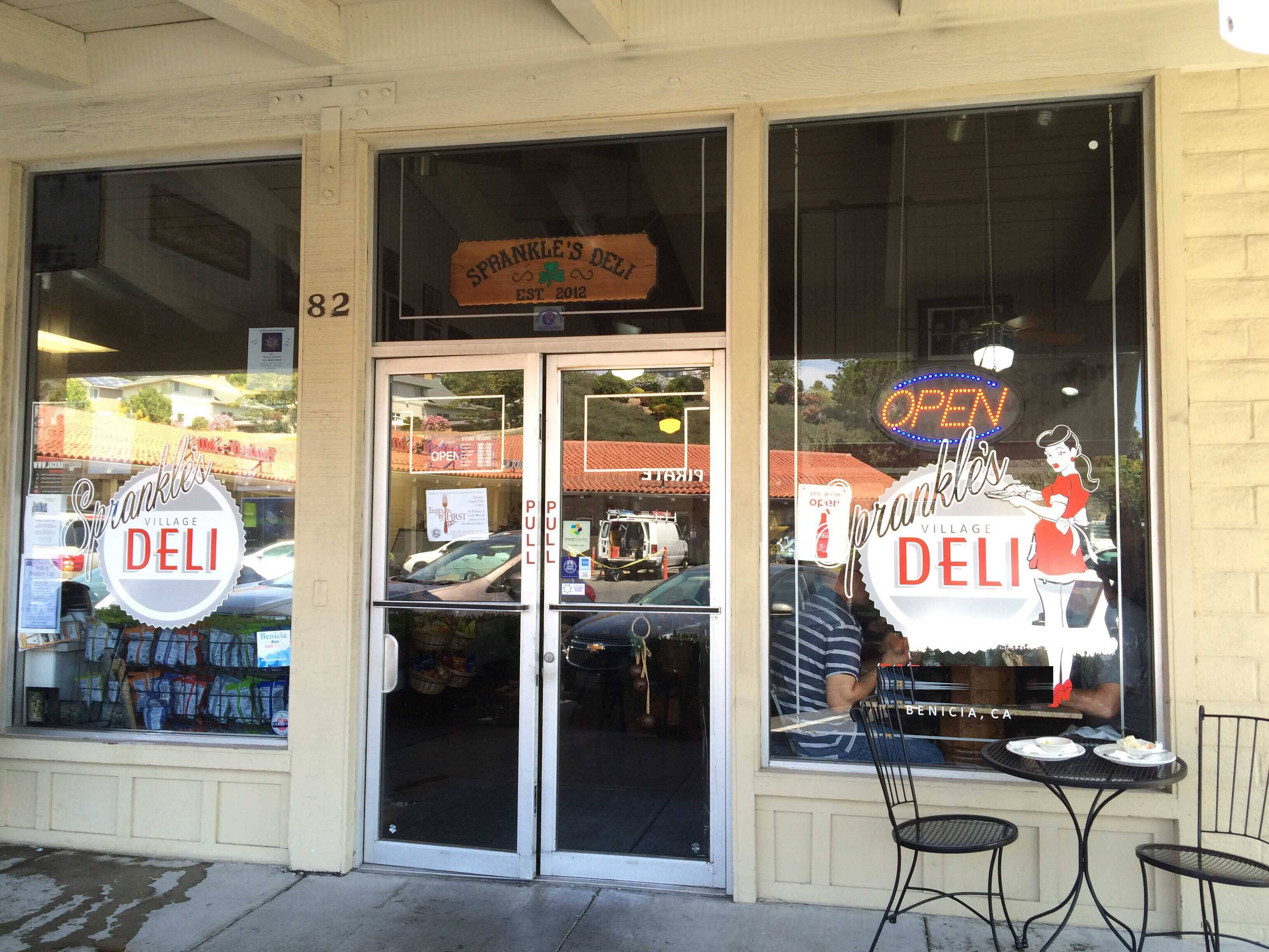 Menu of Sprankle's Deli, Benicia, Benicia