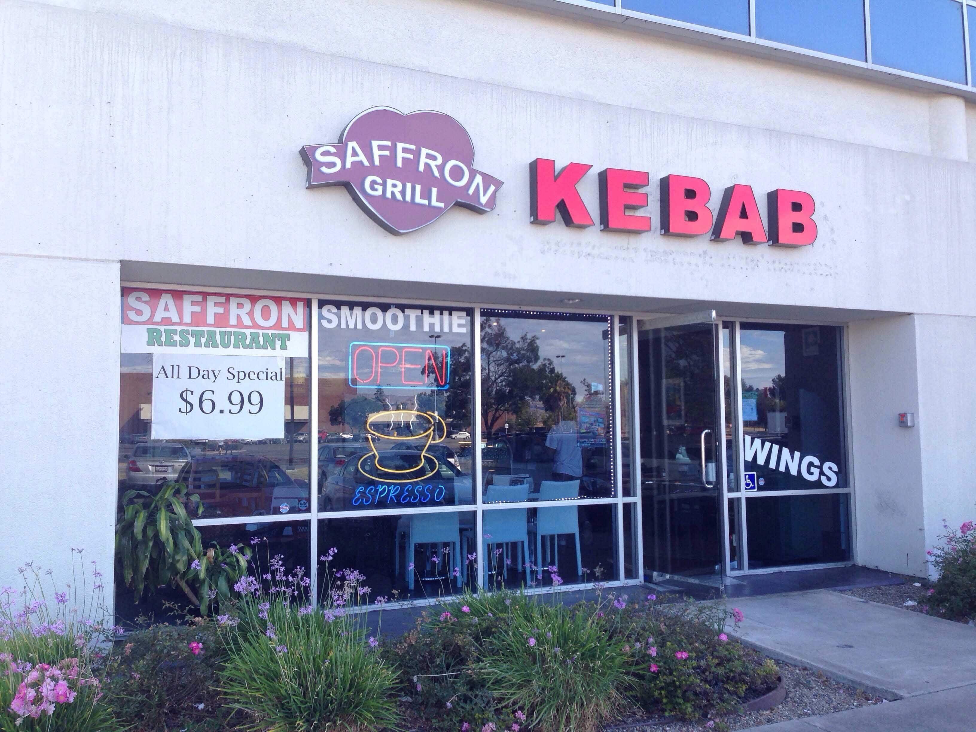 Menu of Saffron Grill, Newark, Newark