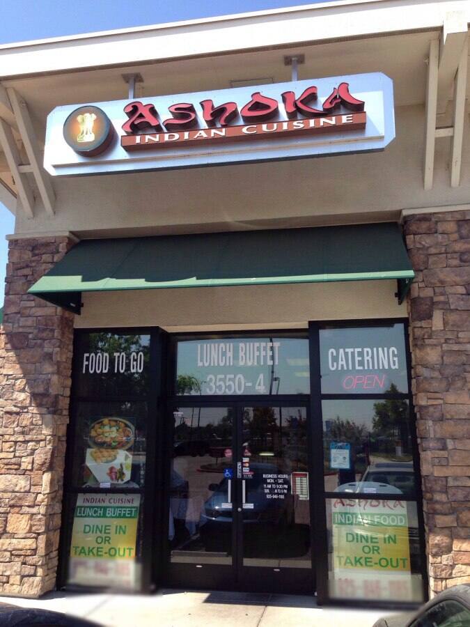 Ashoka Menu, Menu for Ashoka, Pleasanton, Pleasanton Urbanspoon/Zomato