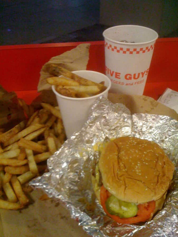 Five Guys Burgers And Fries Washington Washington Dc Urbanspoonzomato 9749