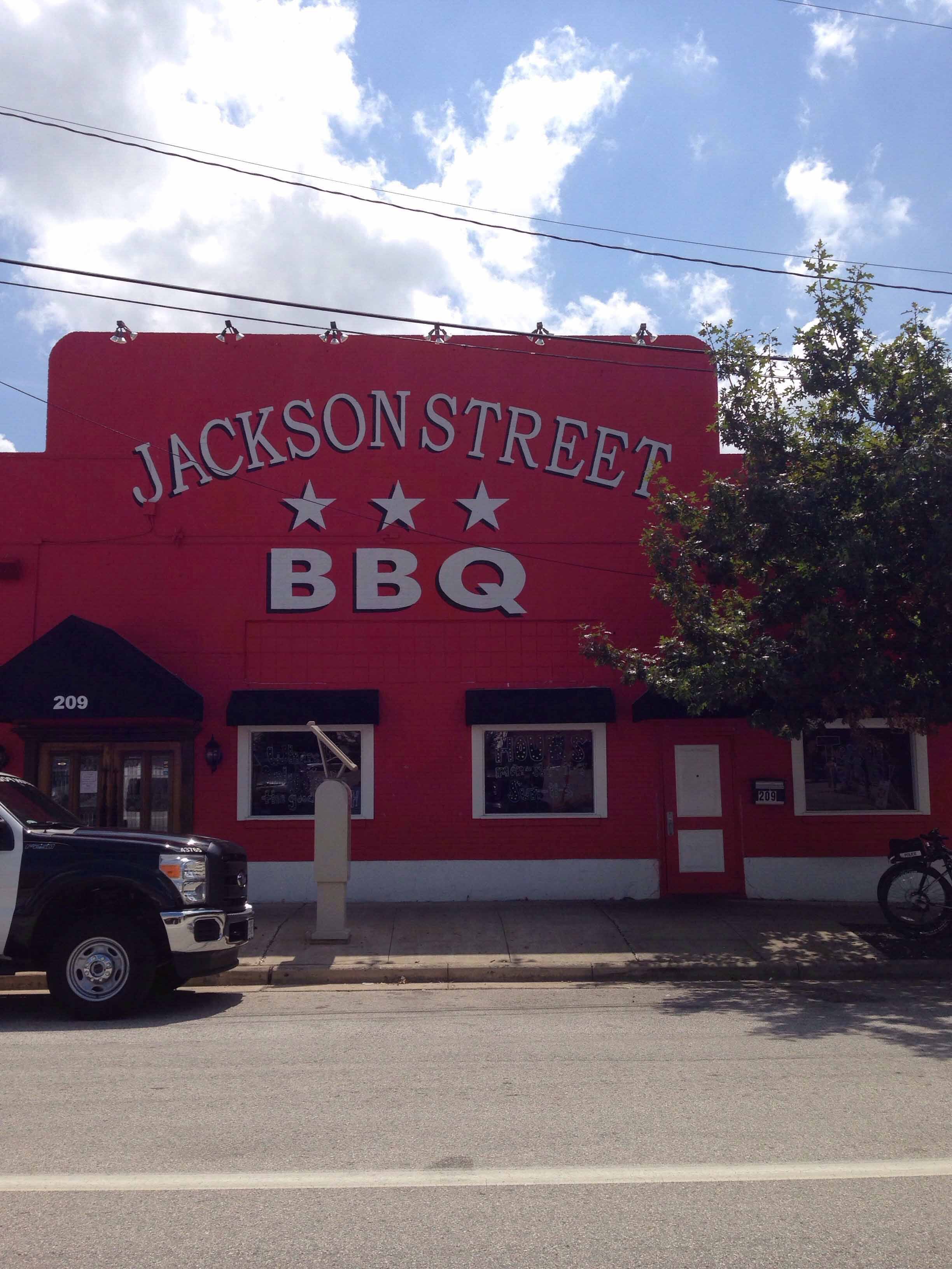 Menu of Jackson Street BBQ, Downtown, Houston
