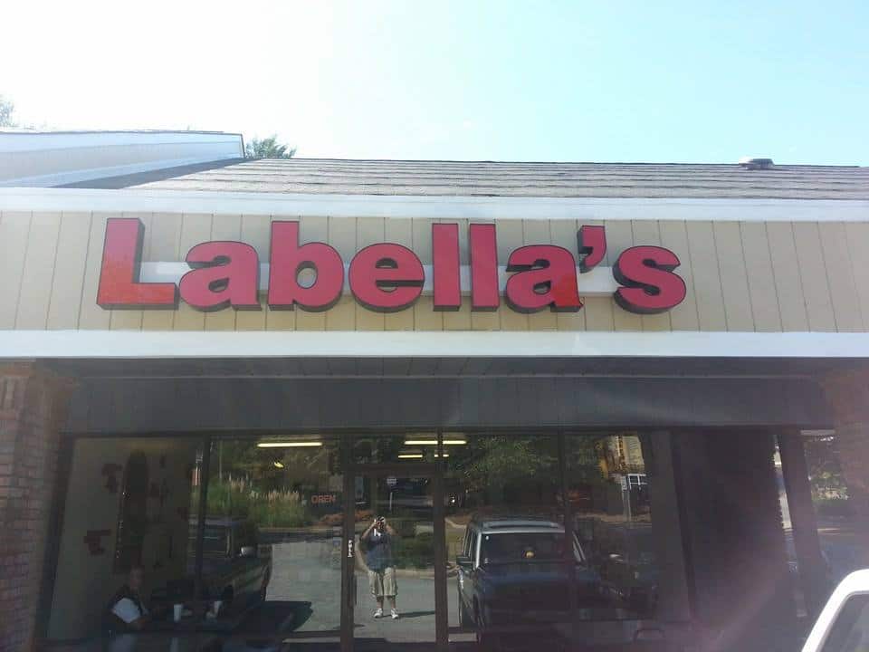 Menu of La Bella's Pizzeria, Marietta, Atlanta