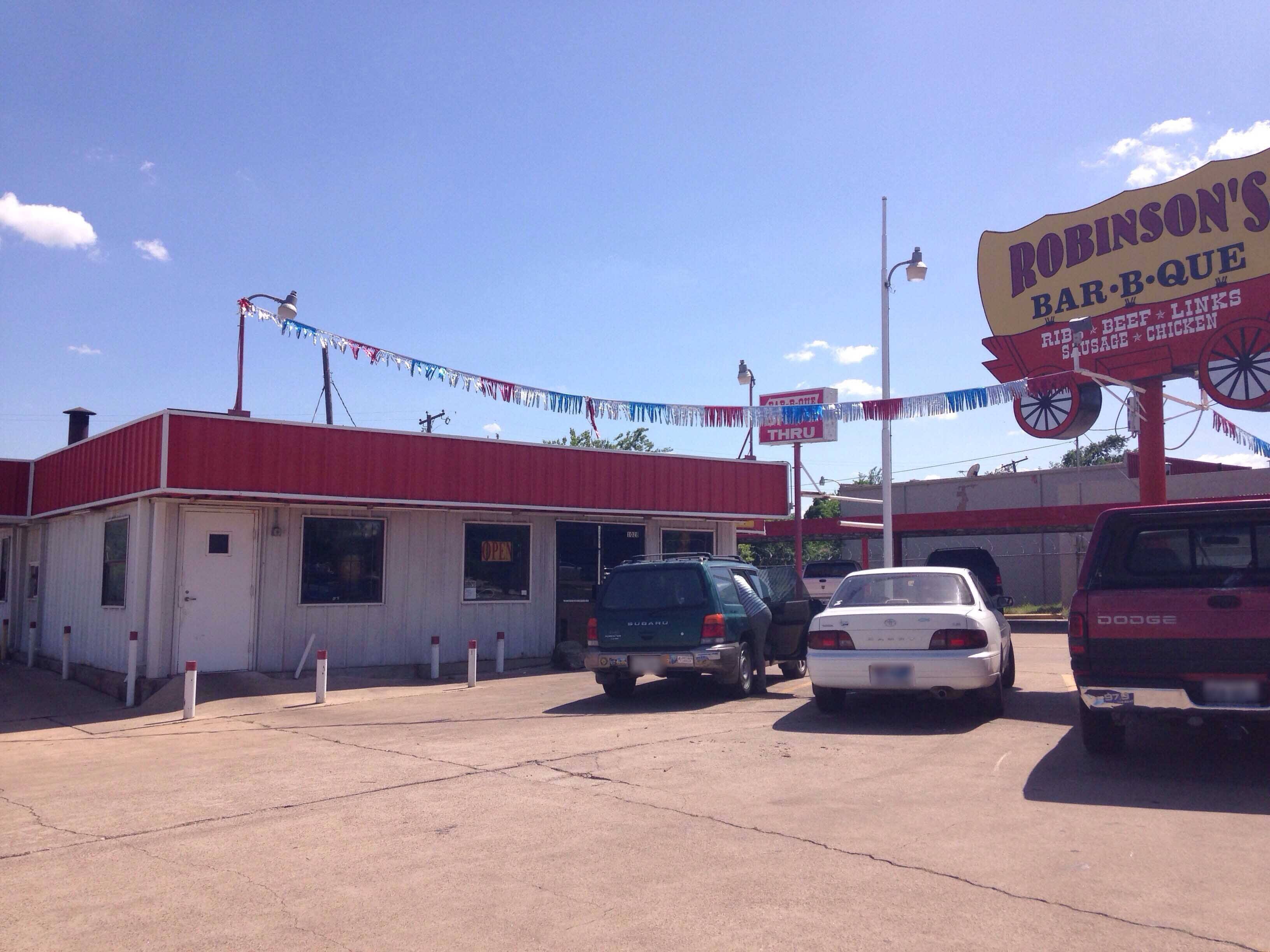 Menu of Robinson BarBQ, Southeast Fort Worth, Fort Worth
