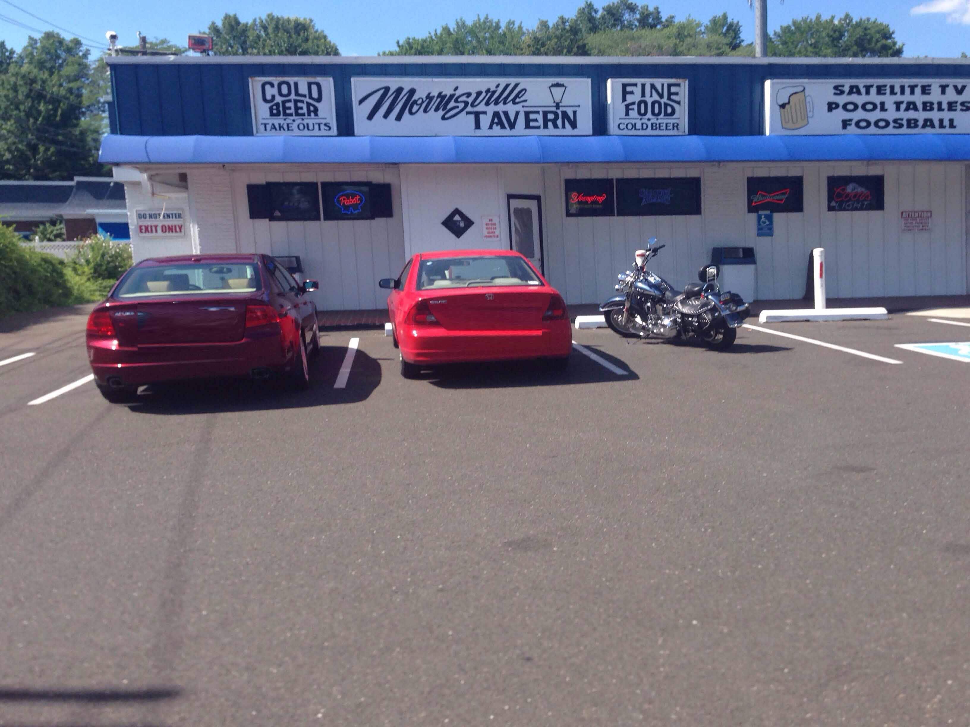 Menu of Morrisville Tavern, Morrisville, Bucks County