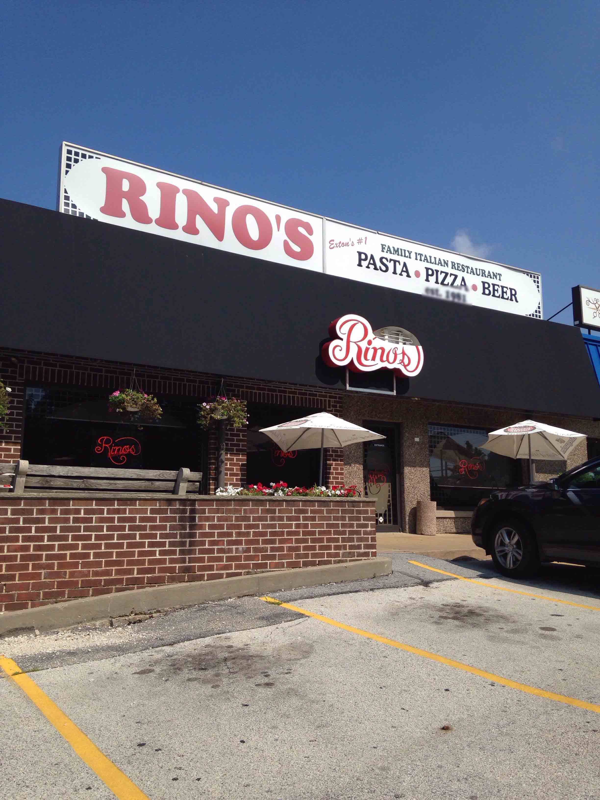 Rinos Italian Restaurant Pizzeria Exton Chester County Zomato