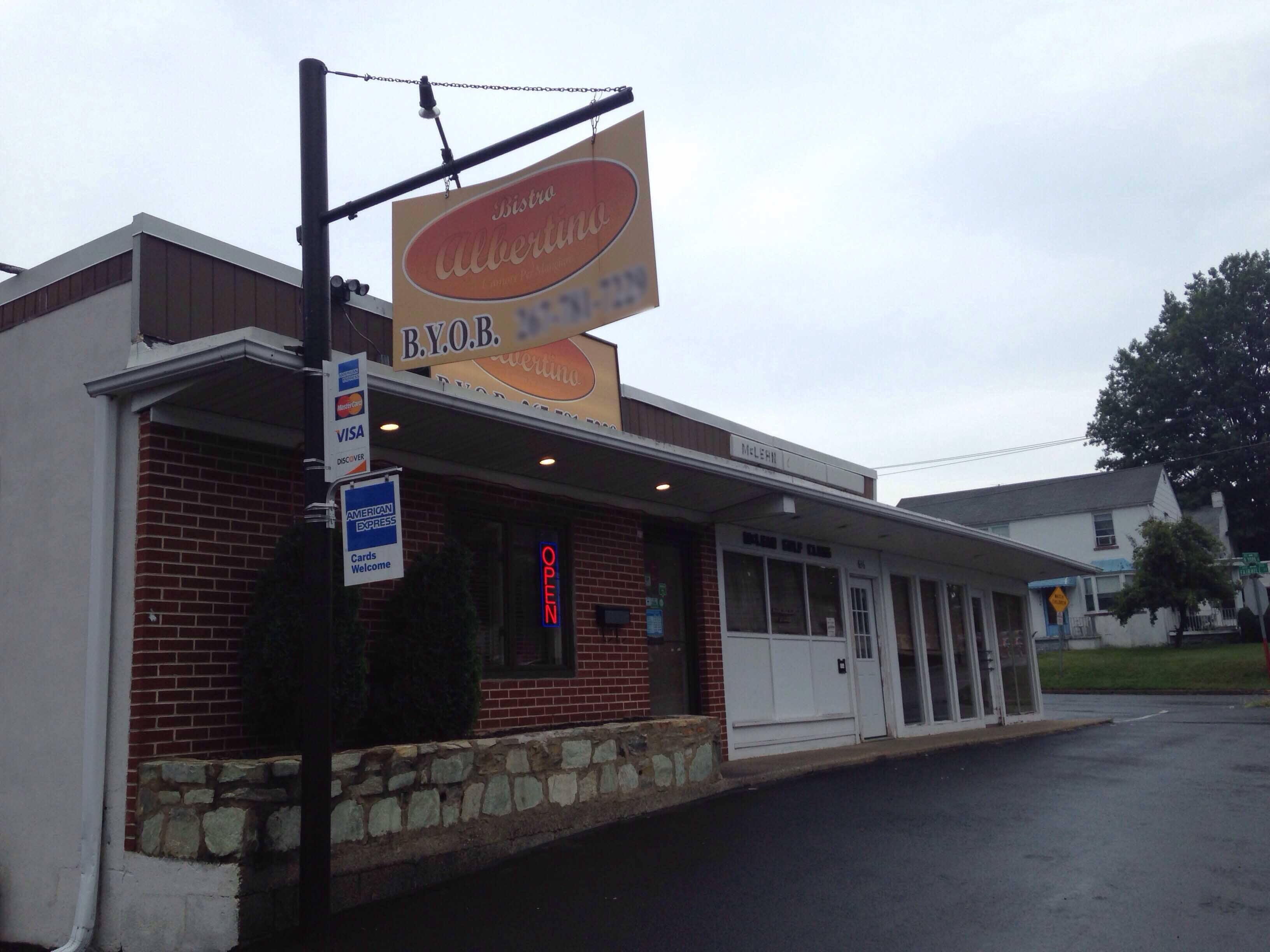 Menu of Bistro Albertino, Willow Grove, Montgomery County