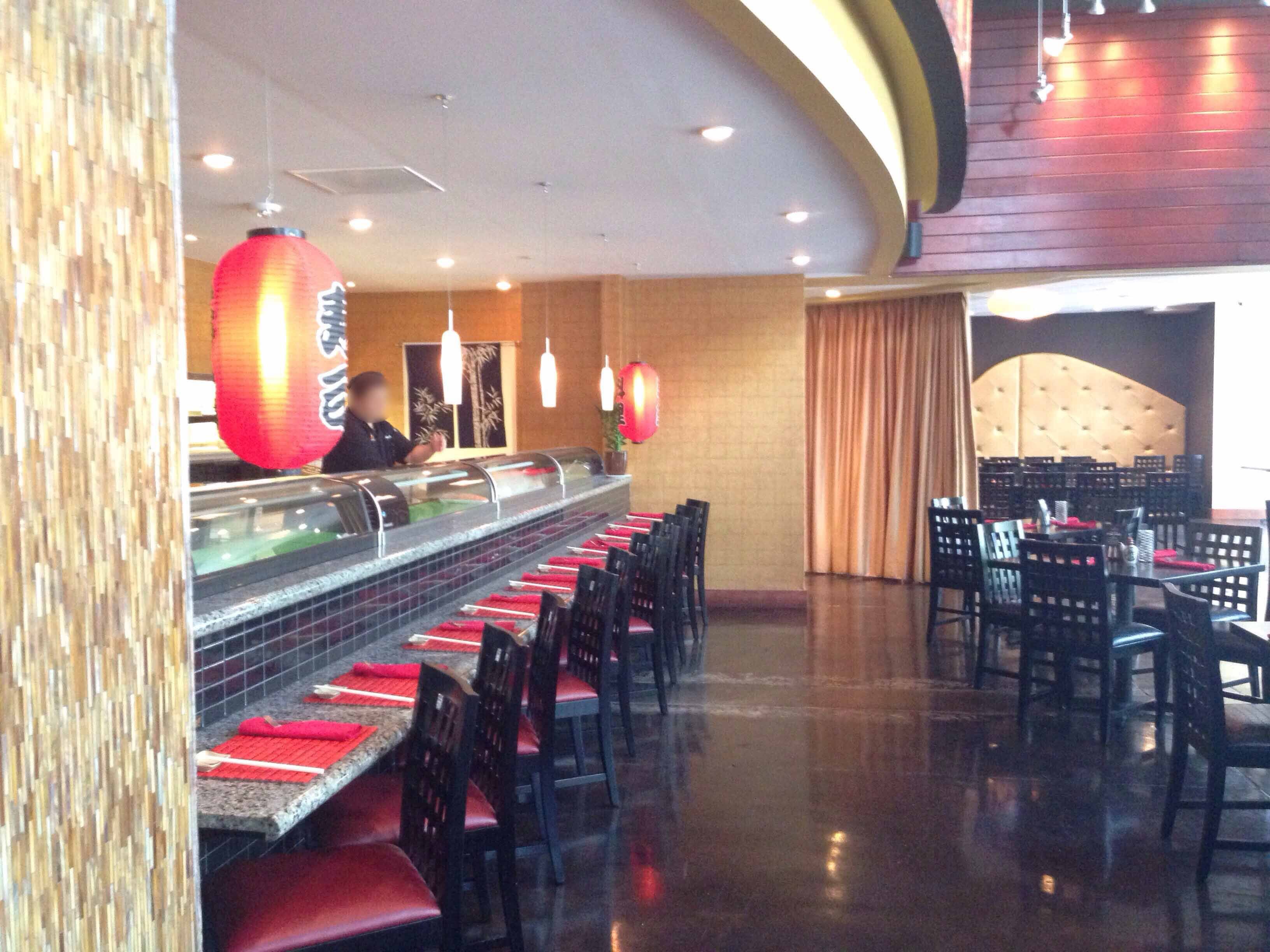 Menu of AZN, Barclay Downs, Charlotte