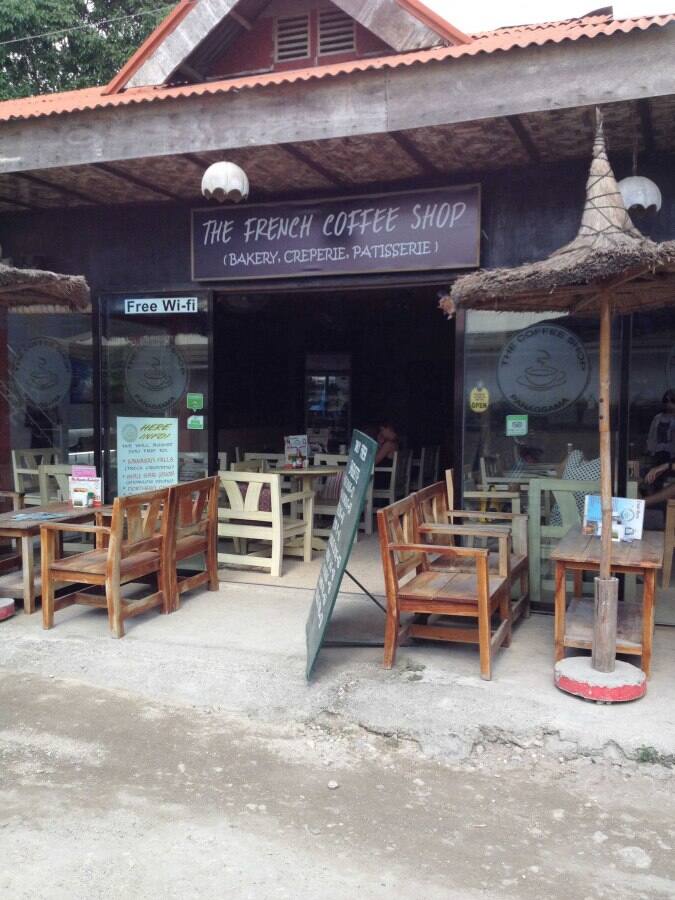 The French Coffee Shop Menu, Menu for The French Coffee Shop, Moalboal