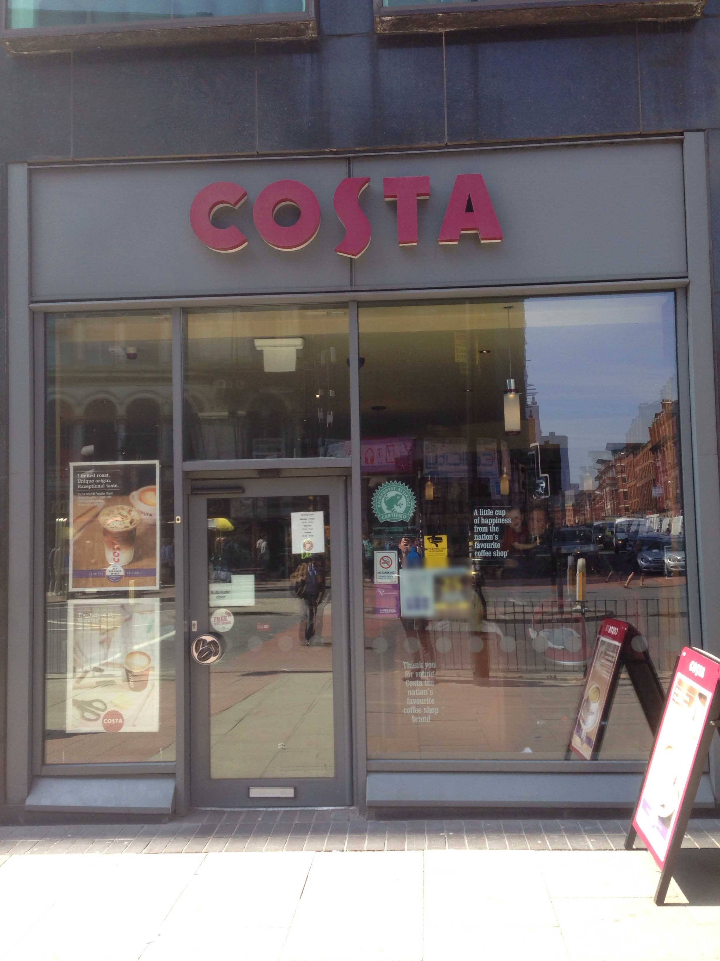 costa coffee piccadilly