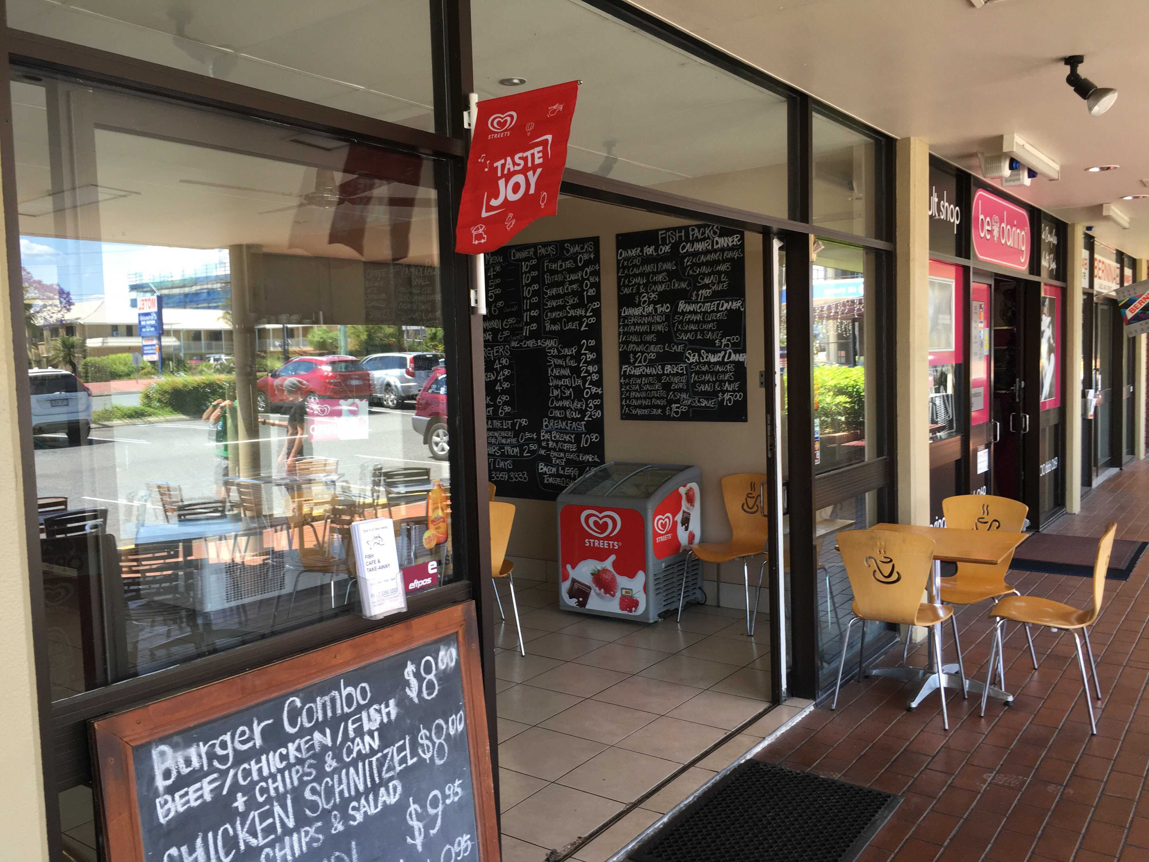Menu of Fish Cafe and TakeAway, Chermside, Brisbane