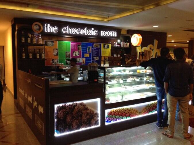 The Chocolate Room Menu, Menu untuk The Chocolate Room, Bhuwana