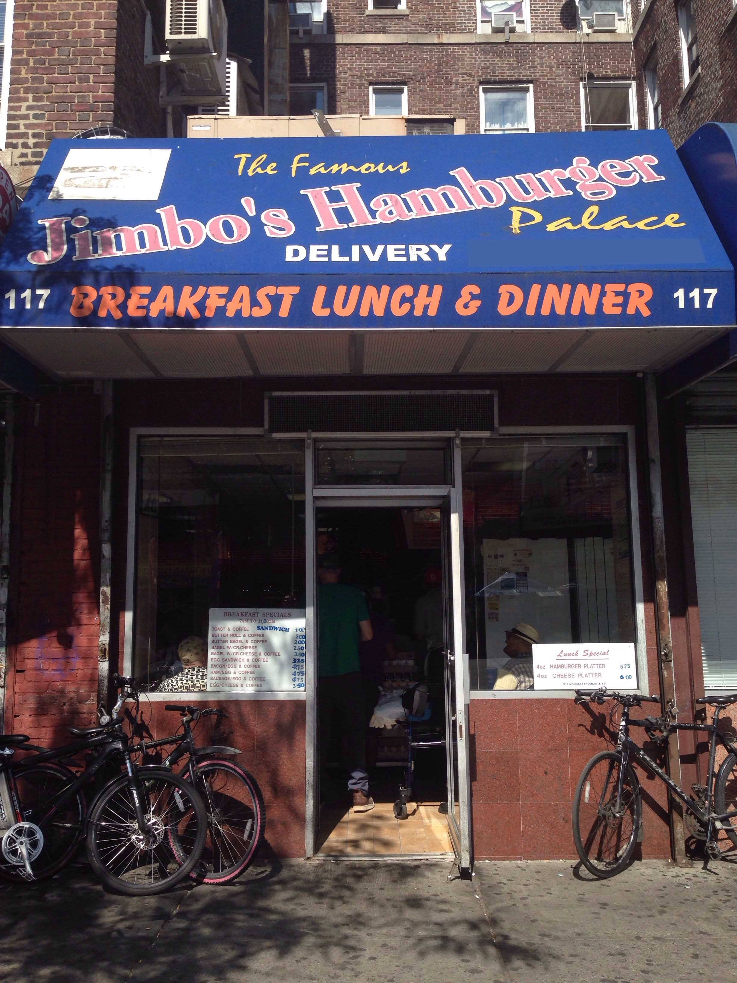 Jimbo's Hamburger Palace, Inwood, New York City