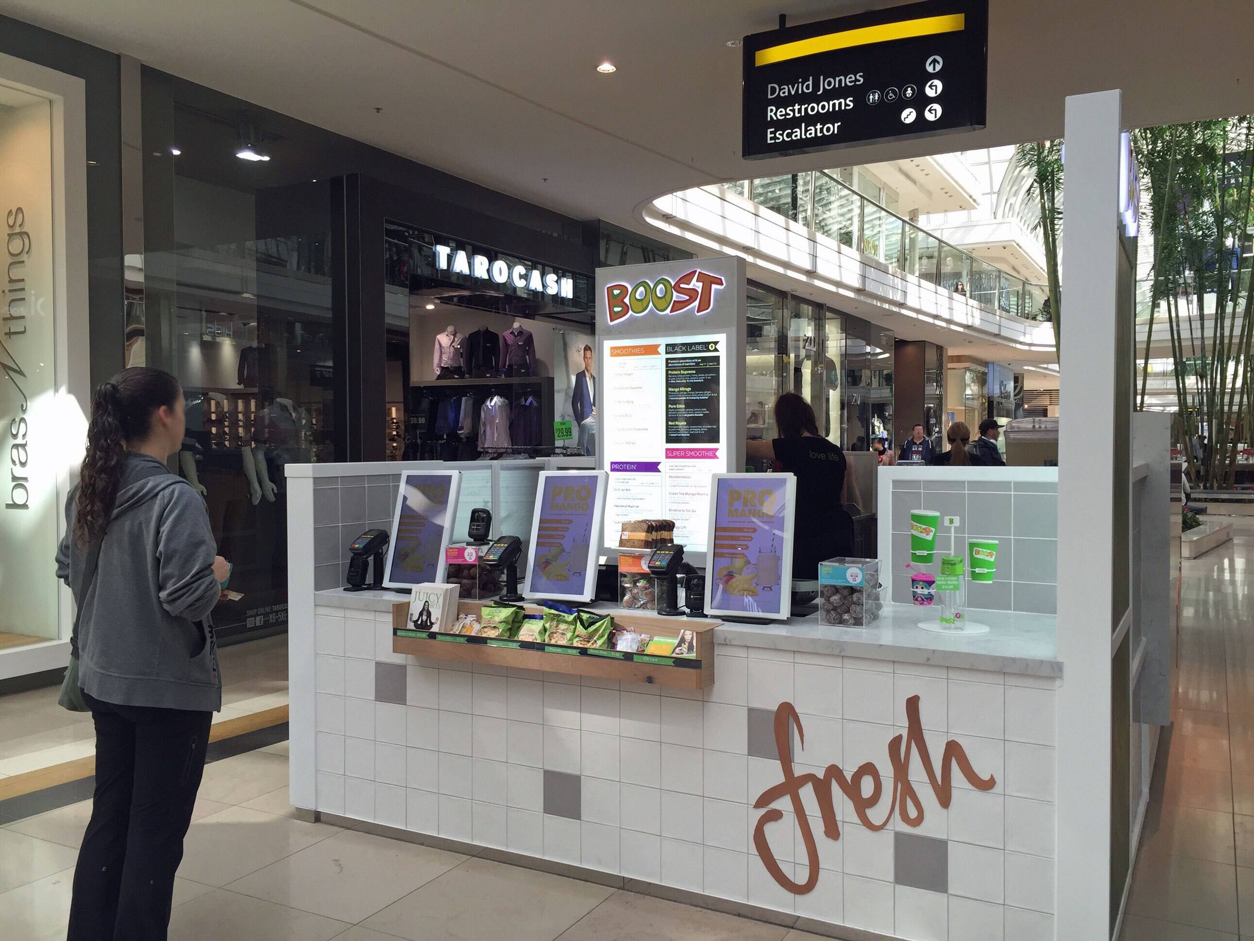 Boost Juice, Chadstone, Melbourne