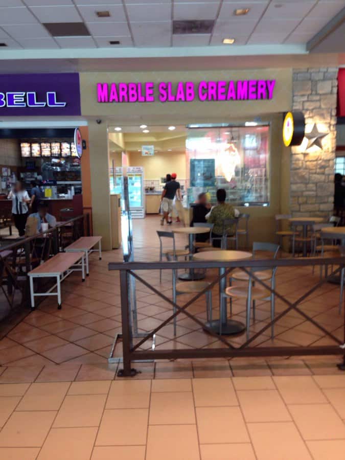Marble Slab Creamery, Galleria, Houston Urbanspoon/Zomato