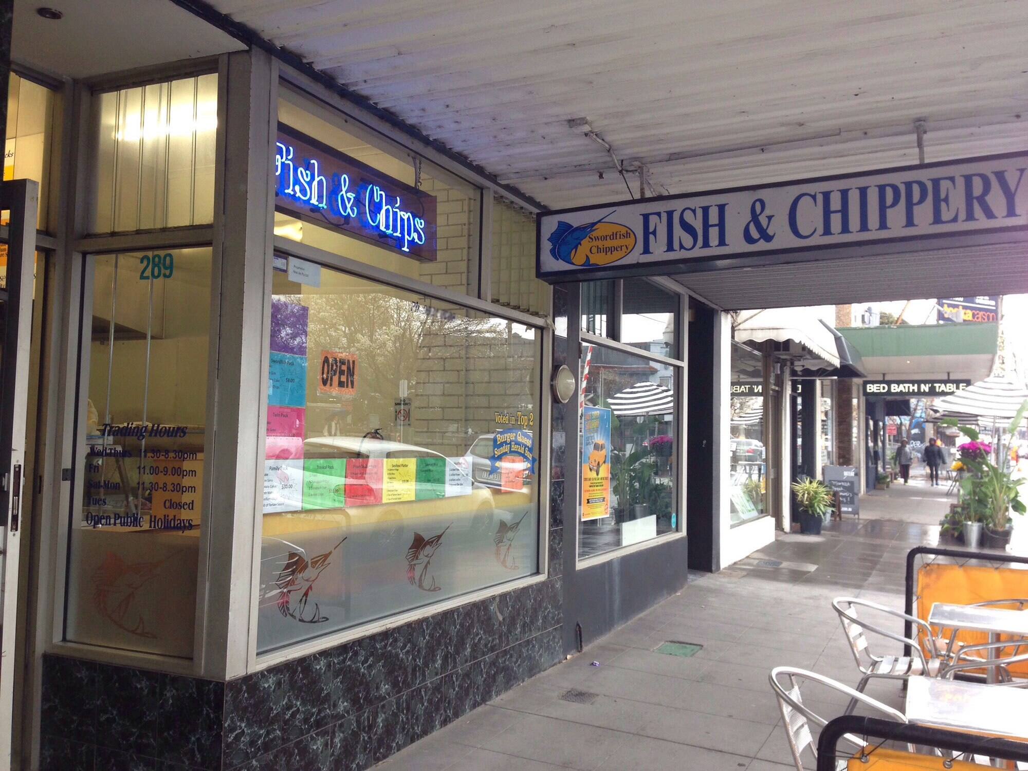 SwordFish Chippery, Hampton, Melbourne Zomato