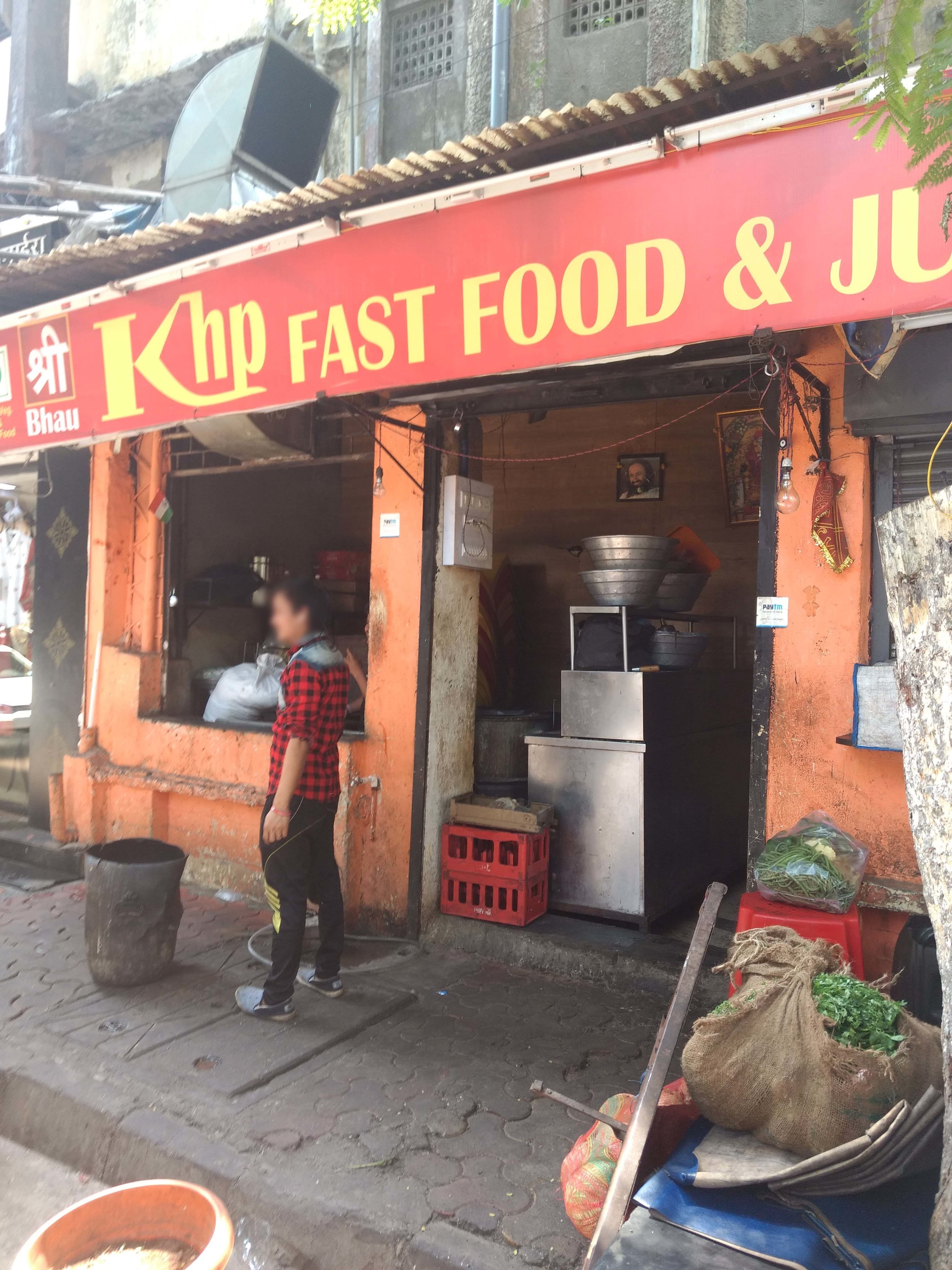 Menu of KHP Fast Food, Ghatkopar East, Mumbai
