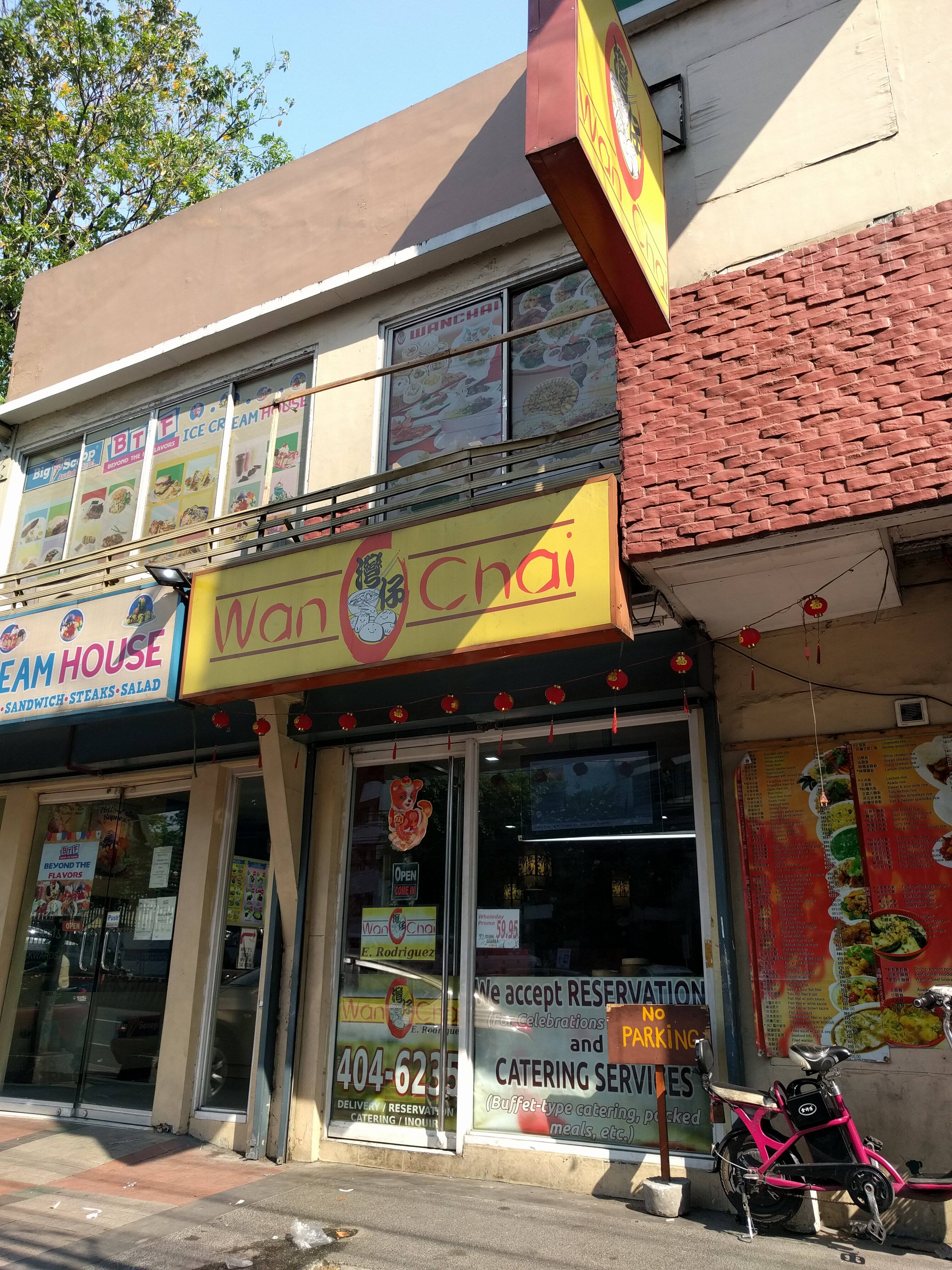 Menu of Wan Chai Tea House, New Manila, Quezon City