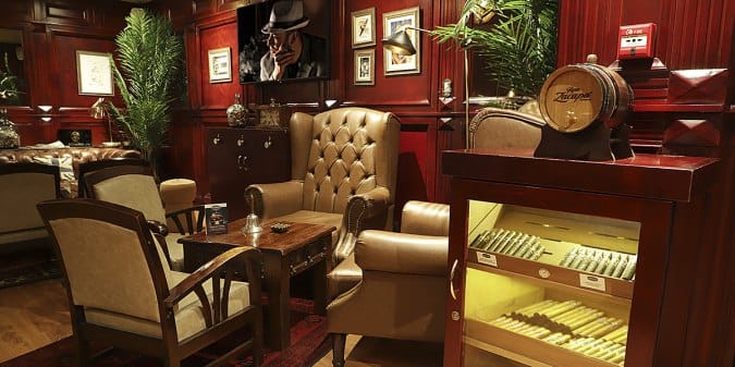 Room 108 Cigar Lounge Majestic City Retreat Hotel