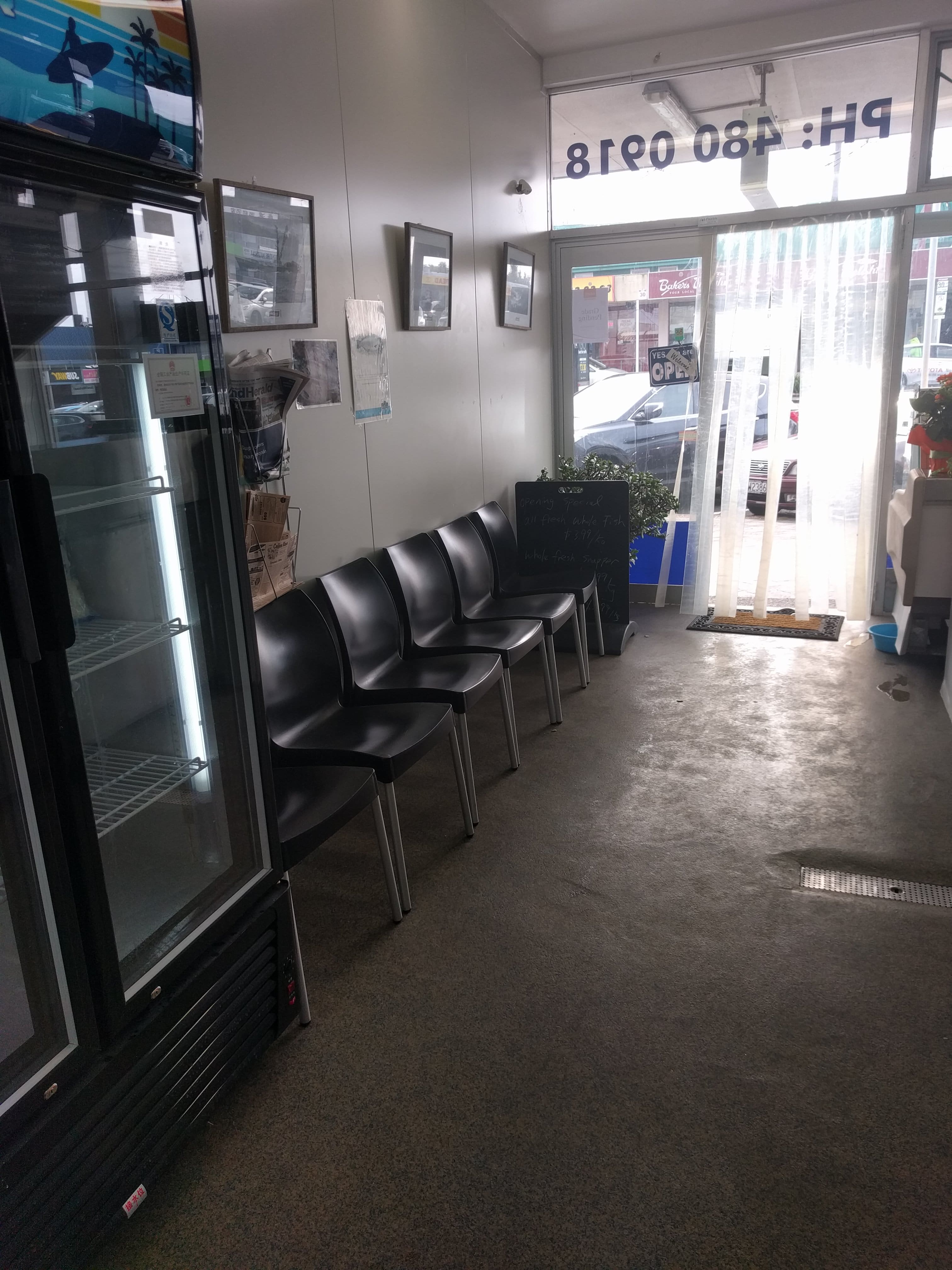 Fish and Chip Shop Menu, Menu for Fish and Chip Shop, Birkenhead, Auckland