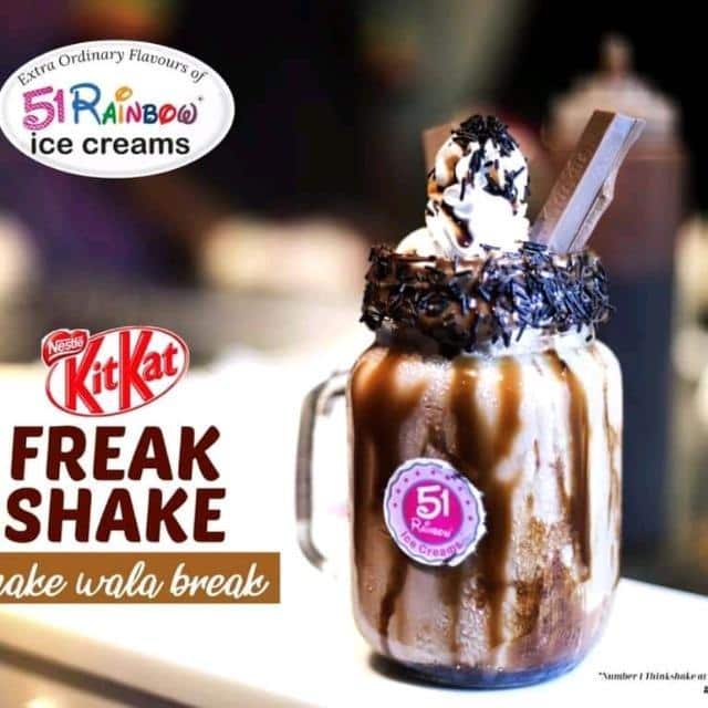 51 Rainbow Ice Creams, Khurram Nagar, Lucknow Zomato
