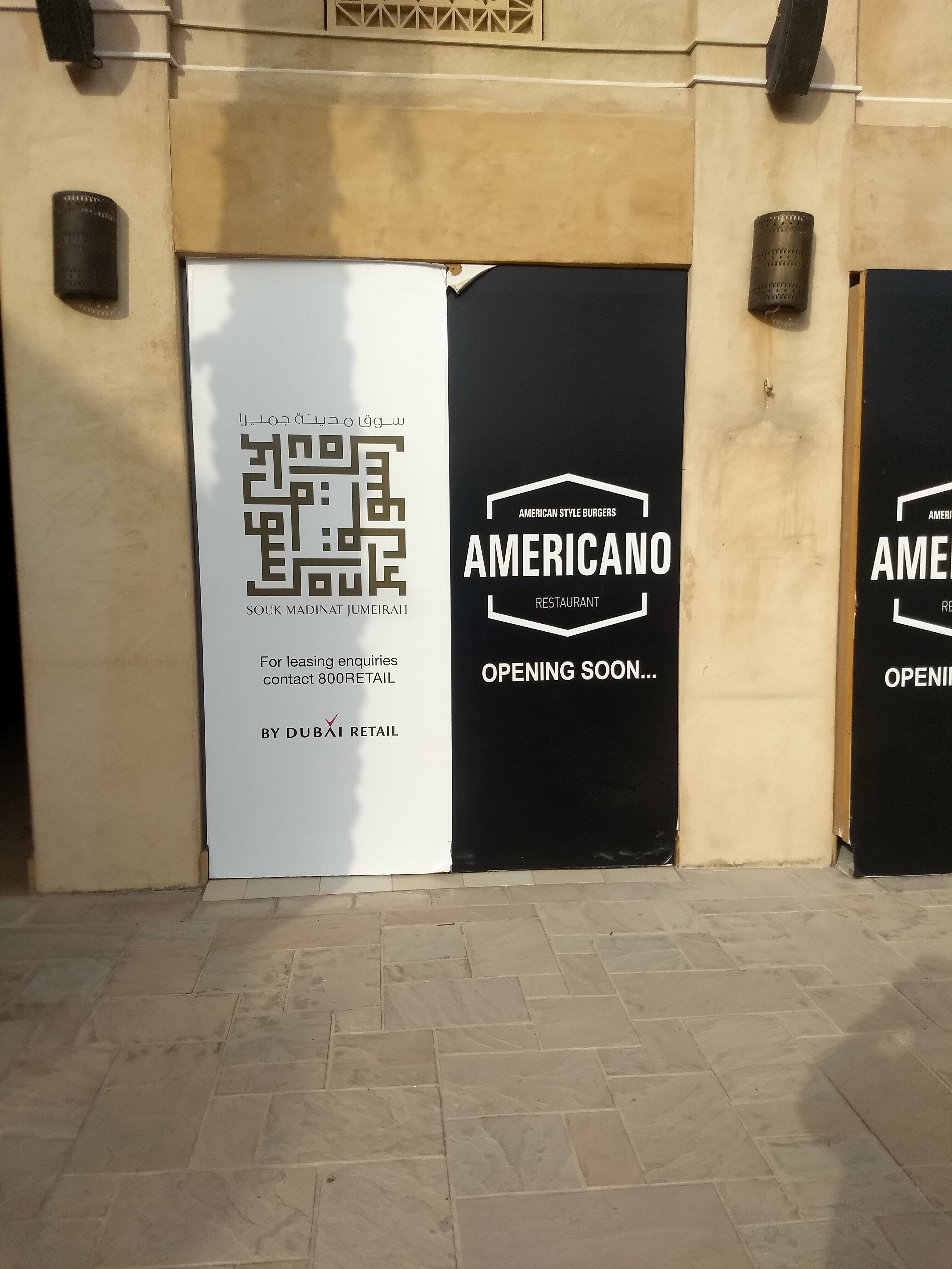 Americano Restaurant Madinat Jumeirah Dubai Zomato