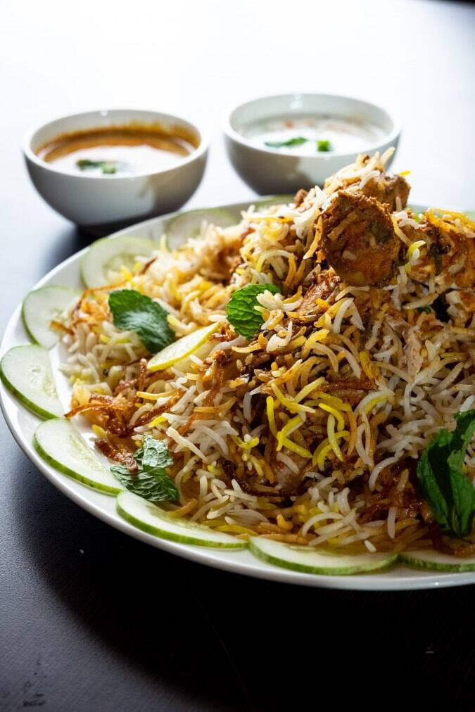 A One Chicken Moradabadi Biryani