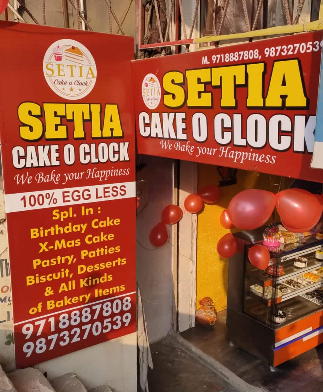 Setia Cake O Clock in Faridabad NIT,Delhi - Order Food Online - Best  Bakeries in Delhi - Justdial