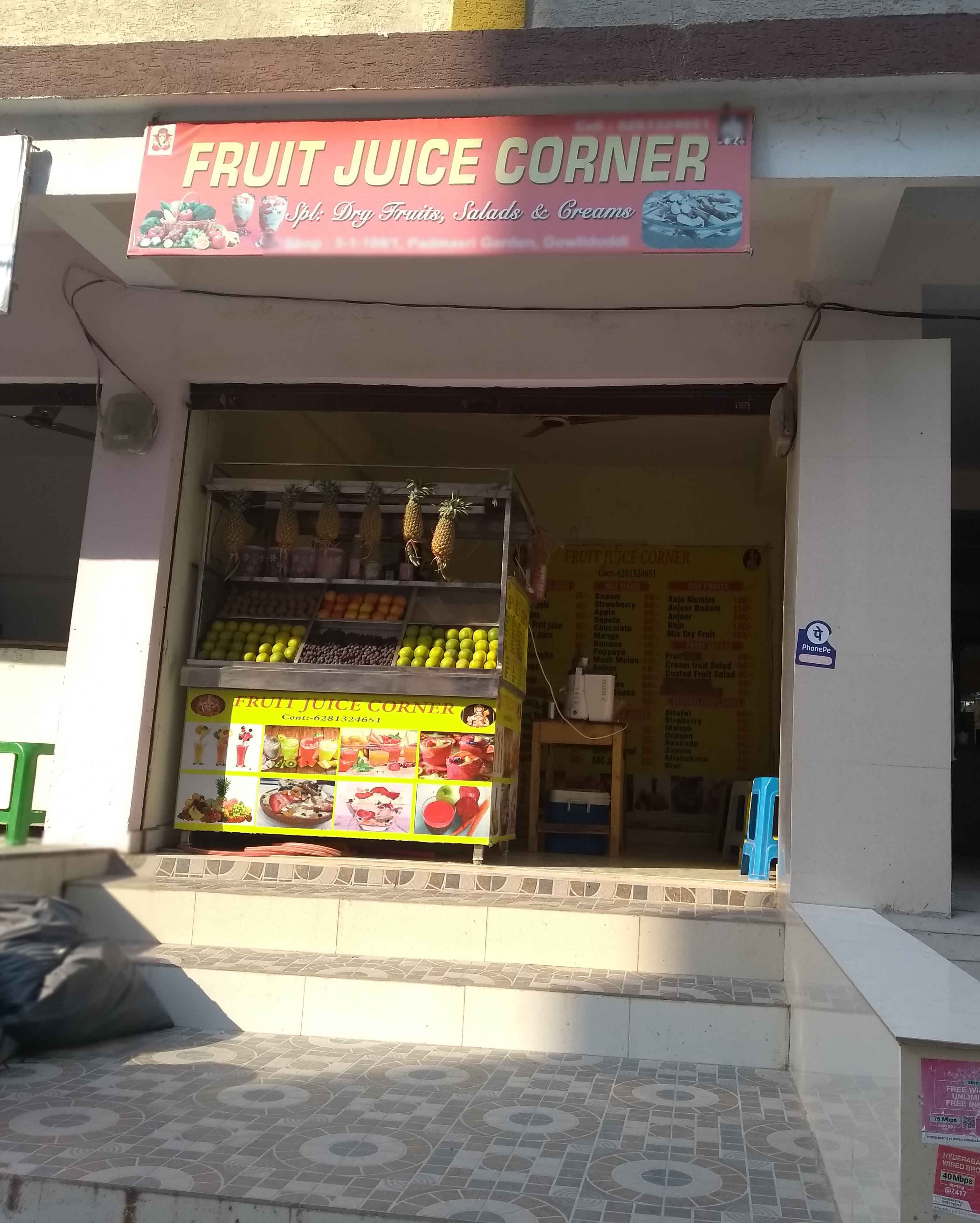 Fruit Juice Corner, Gachibowli, Hyderabad Zomato