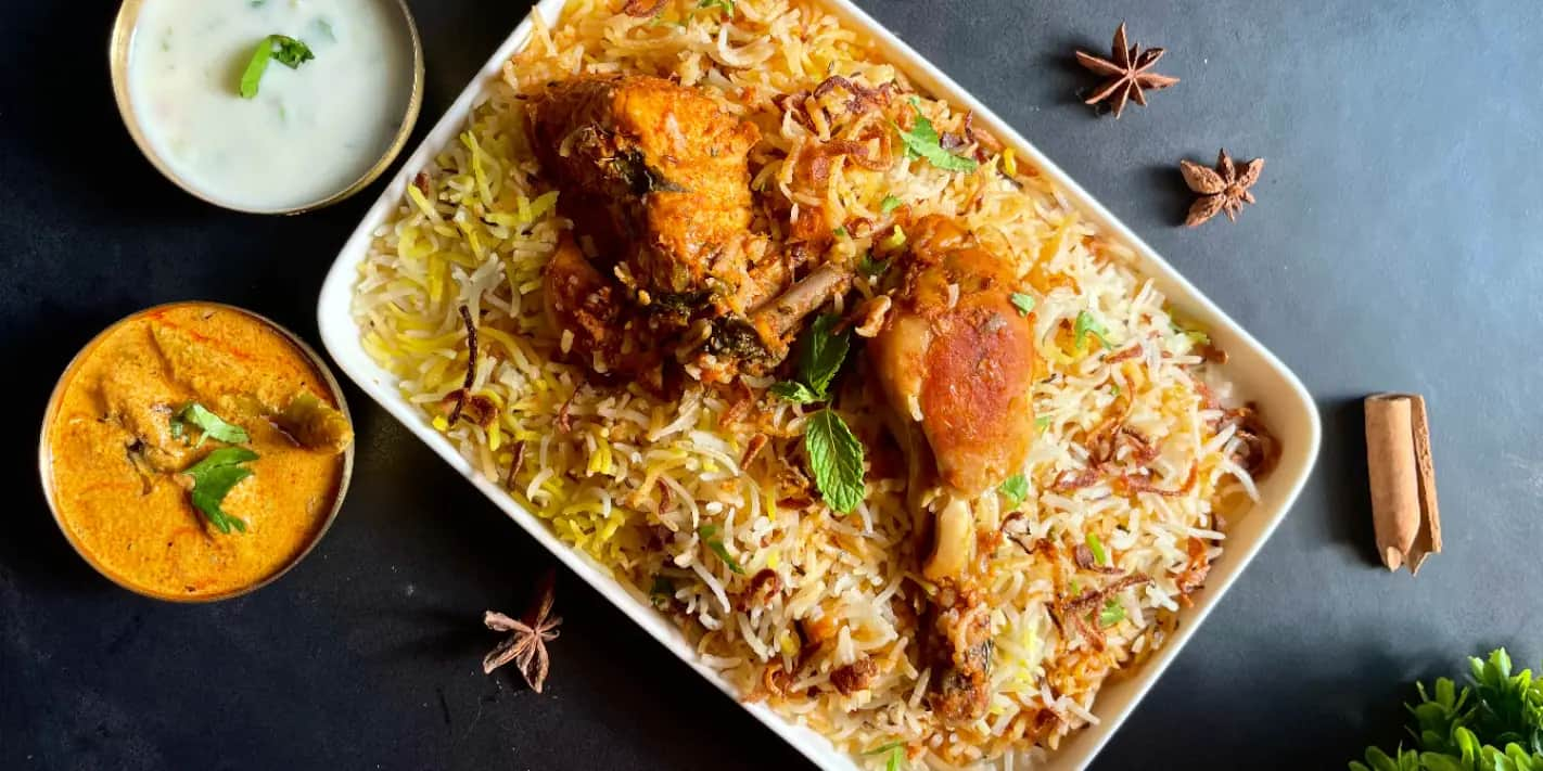 Chicken biryani