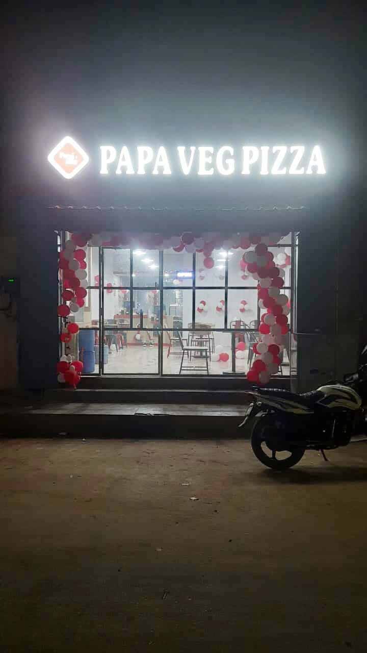 Papa Veg Pizza image