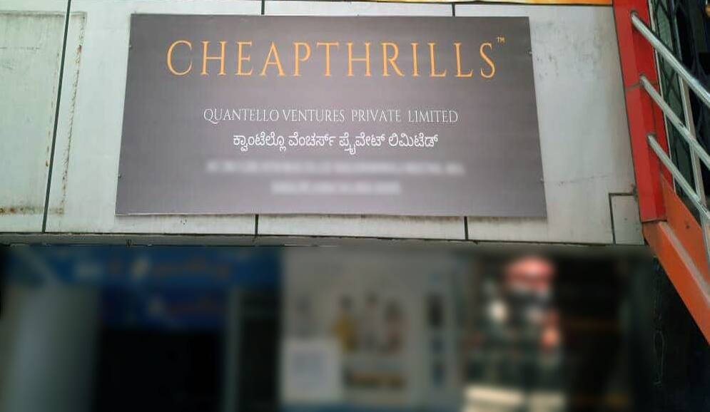 Cheapthrills, Koramangala 5th Block order online Zomato