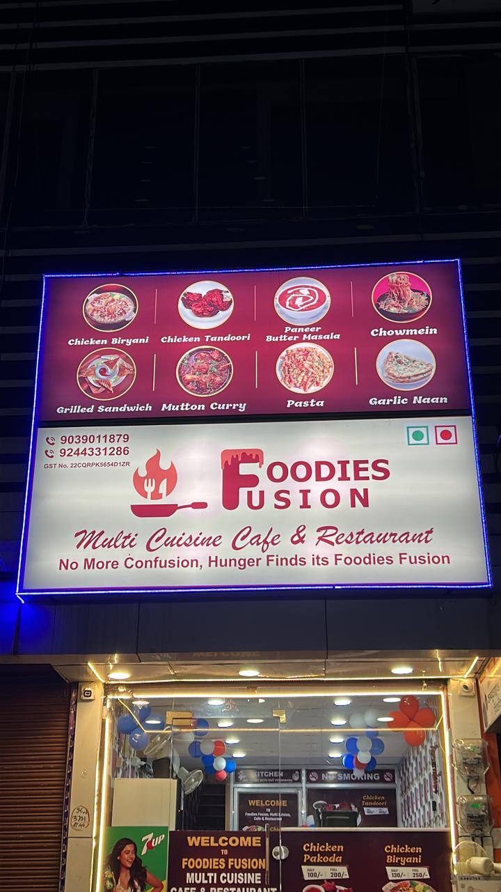 Foodies Fusion, Samta Colony, Raipur Zomato