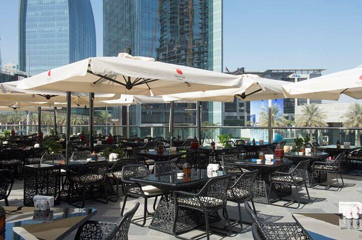 cafe grand dubai downtown boulevard ambience around