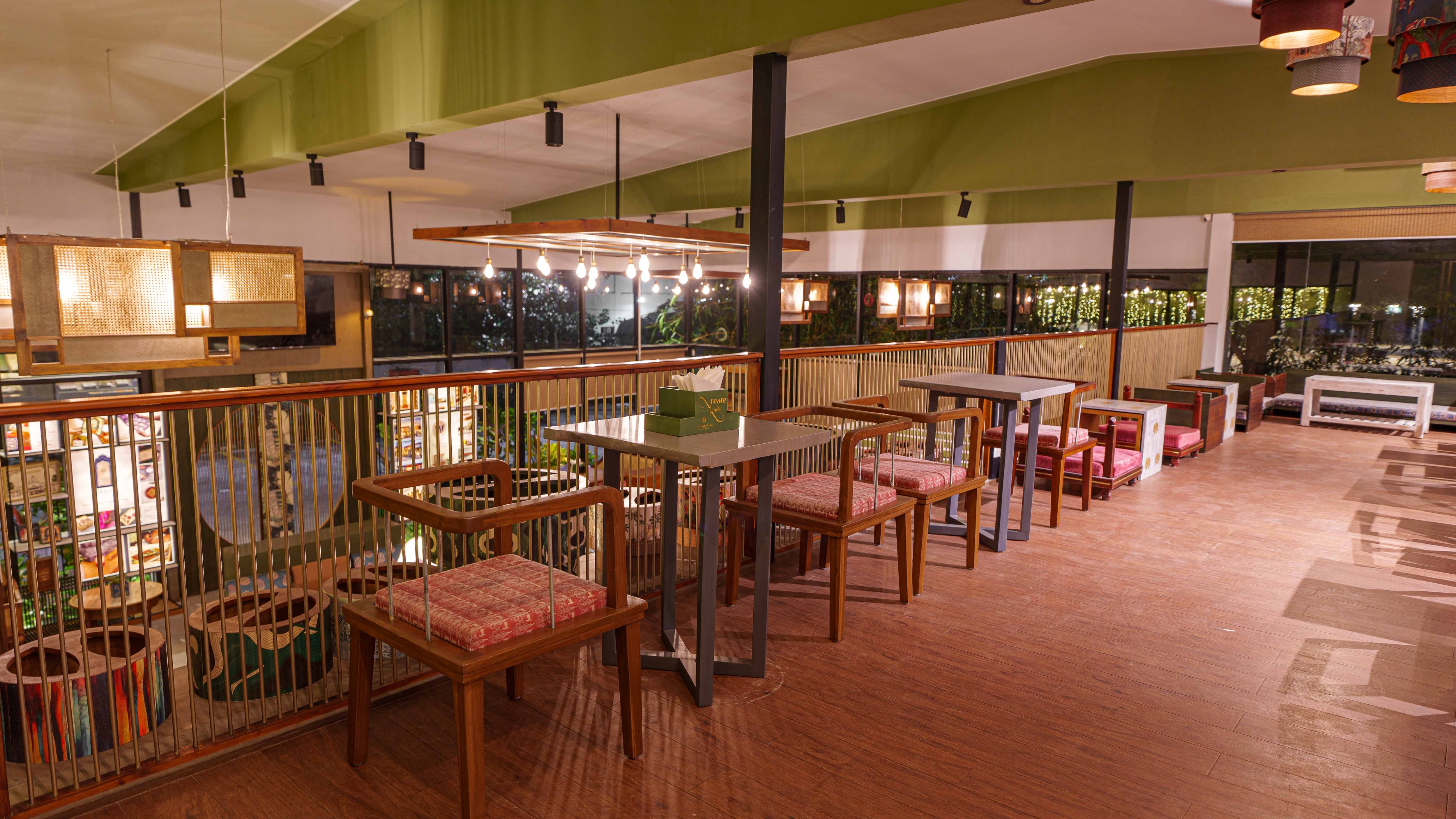 Menu of kreate by kraft nandanam chennai