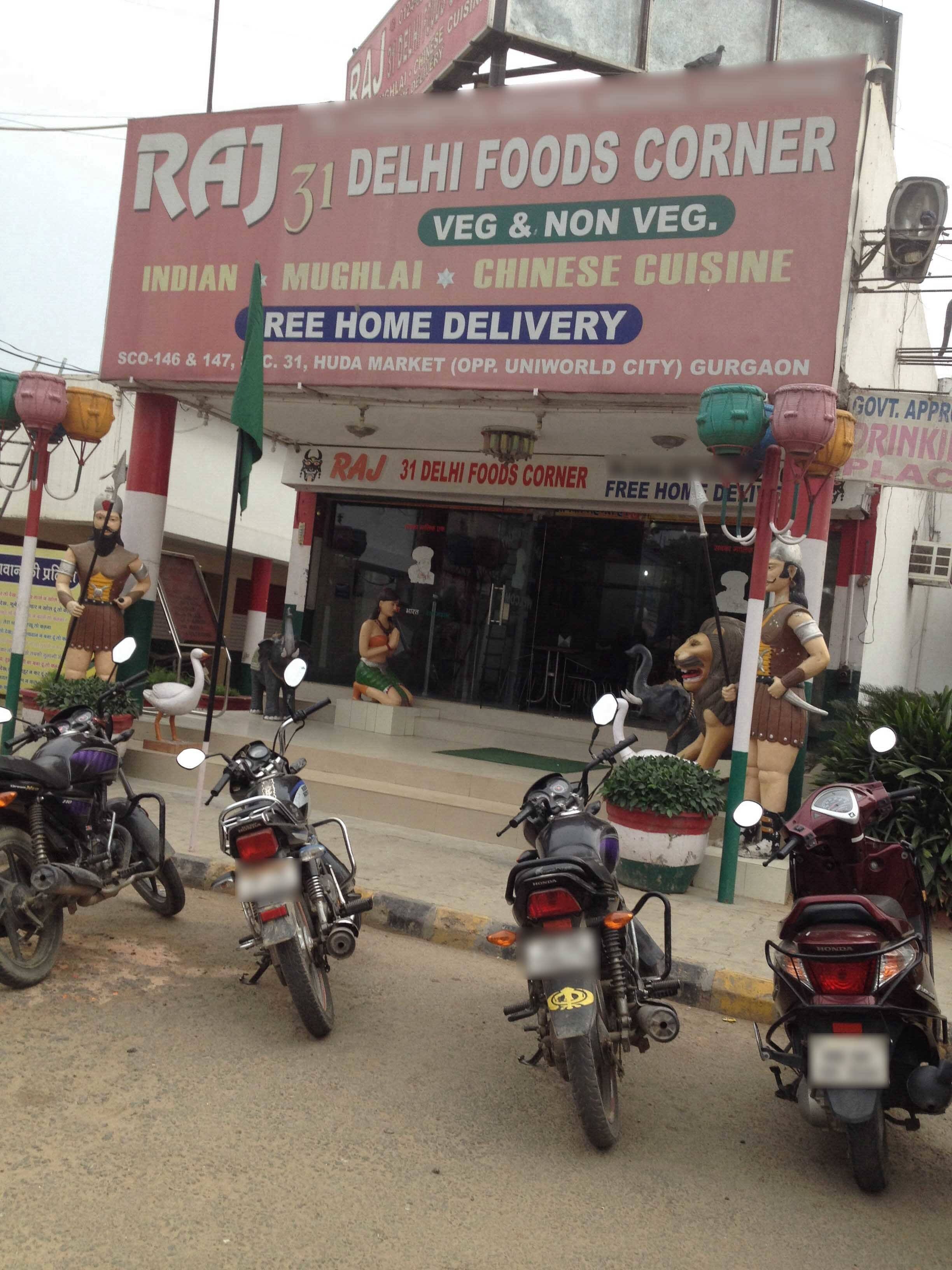 Raj 31 Delhi Foods Corner Reviews, User Reviews for Raj 31 Delhi Foods