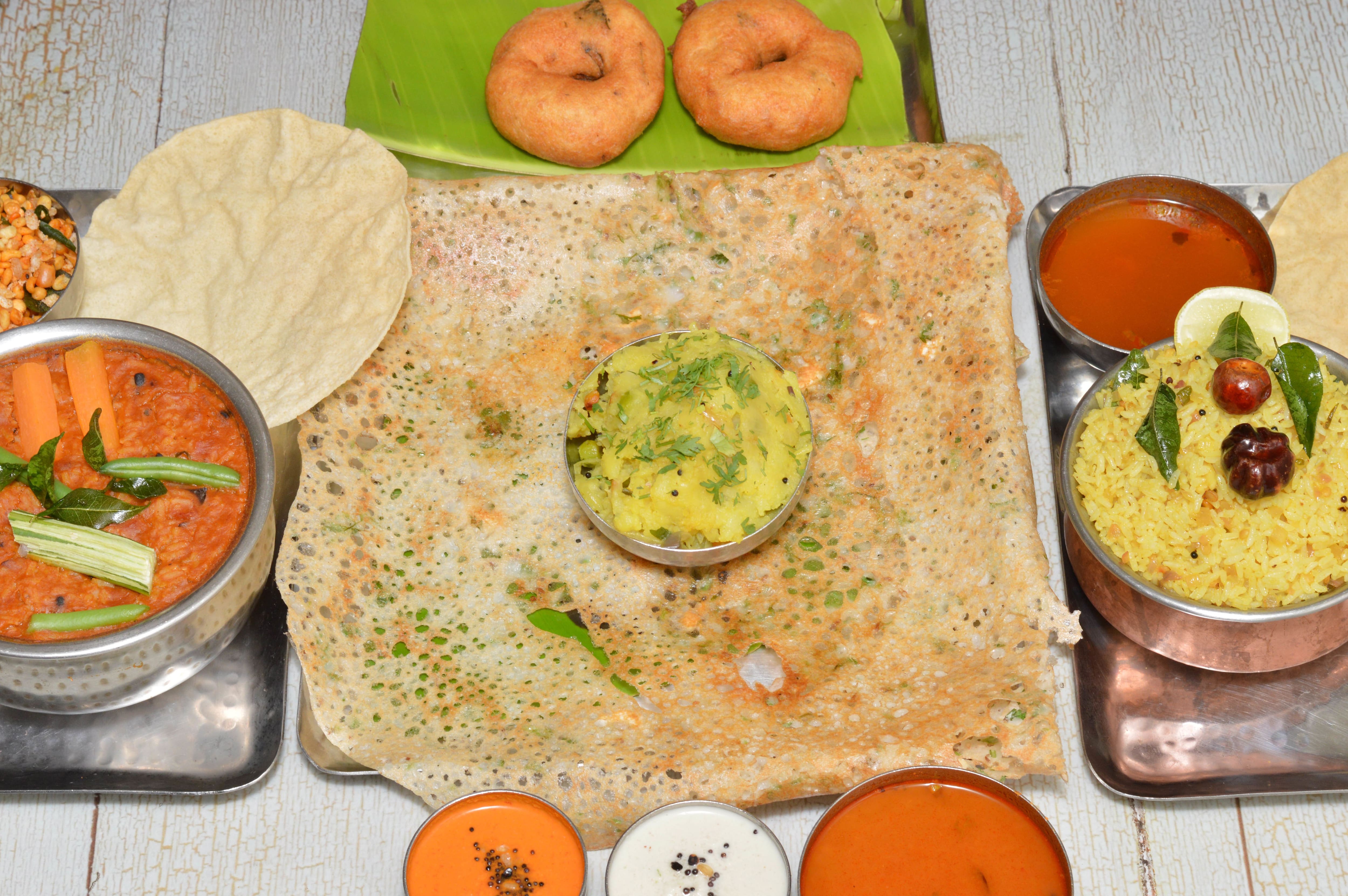 south indian restaurants, south indian food, dosa, idli, vada, uttapam, filter coffee - Vanakkam Vihar - img1