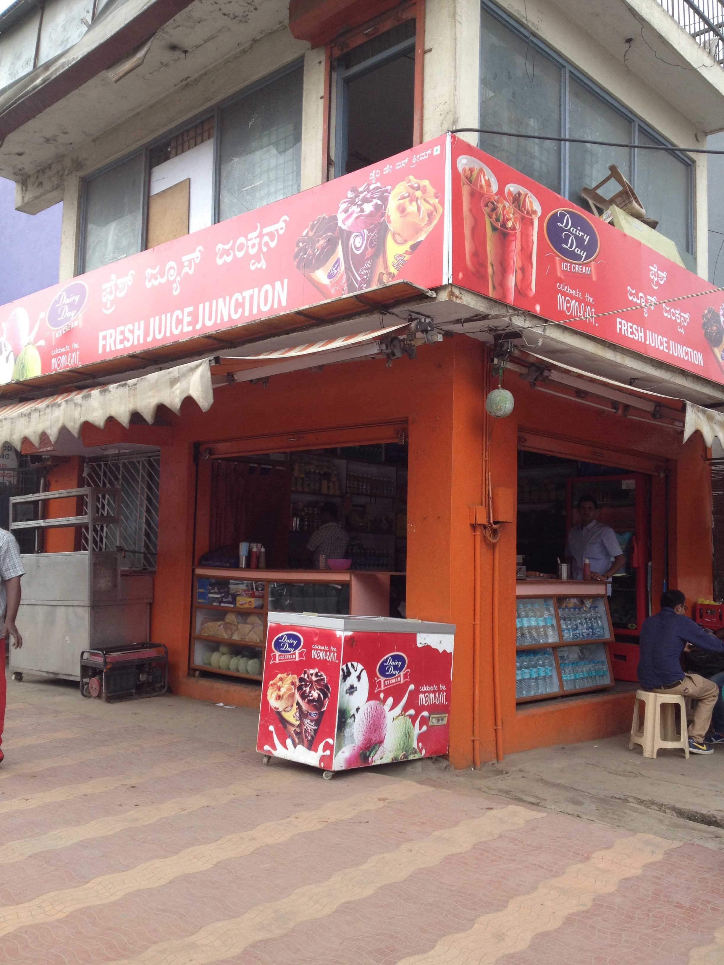 Menu of Fresh Juice Junction, Domlur, Bangalore