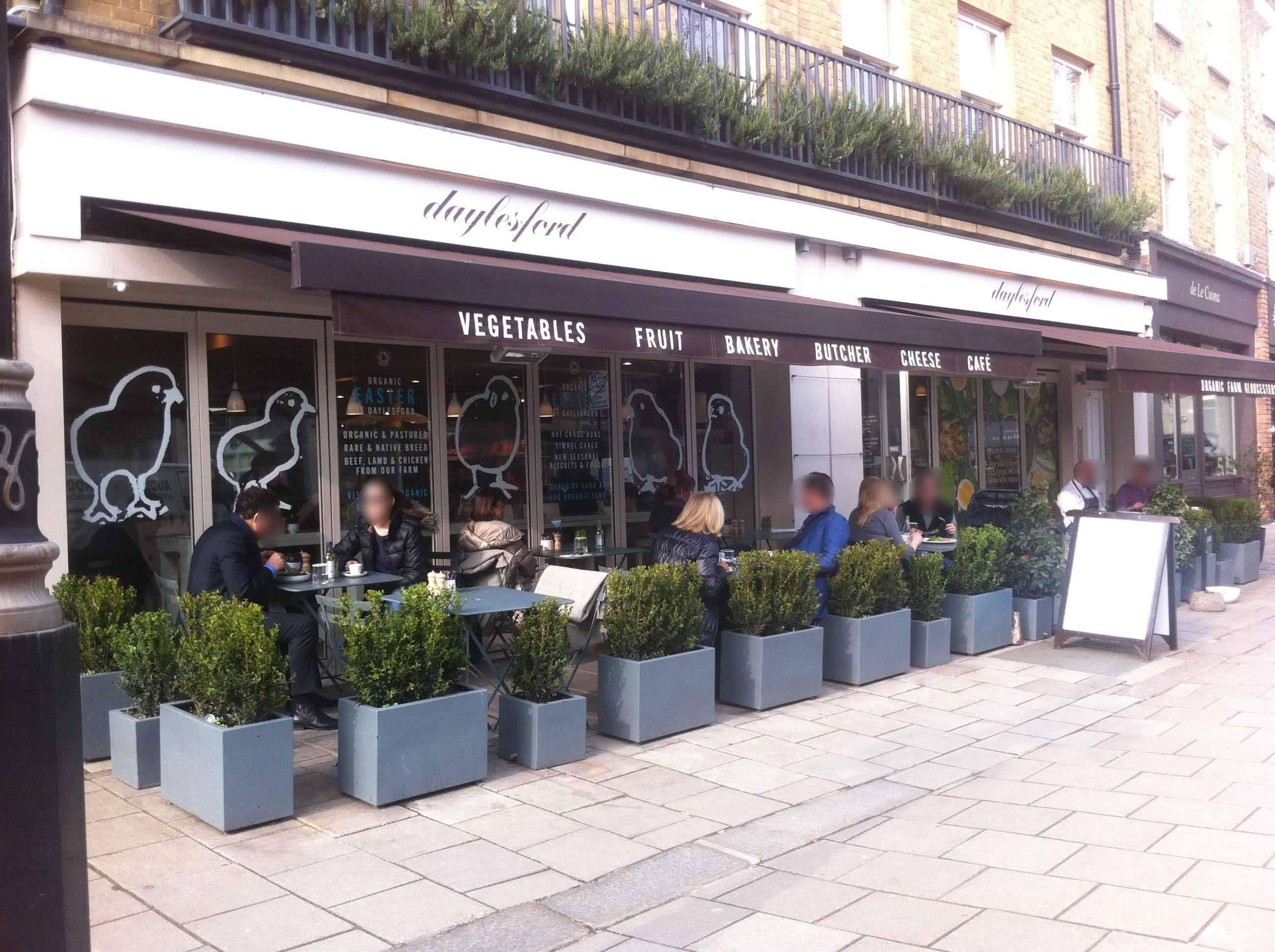 Menu of Daylesford & Café, Belgravia, London