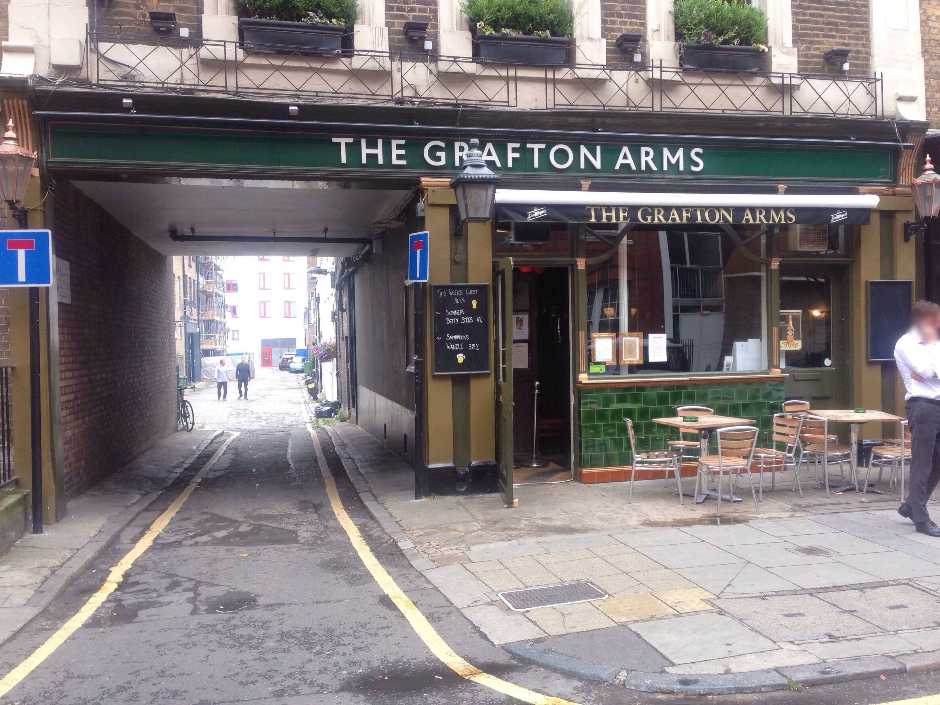Menu of Grafton Arms, Fitzrovia, London