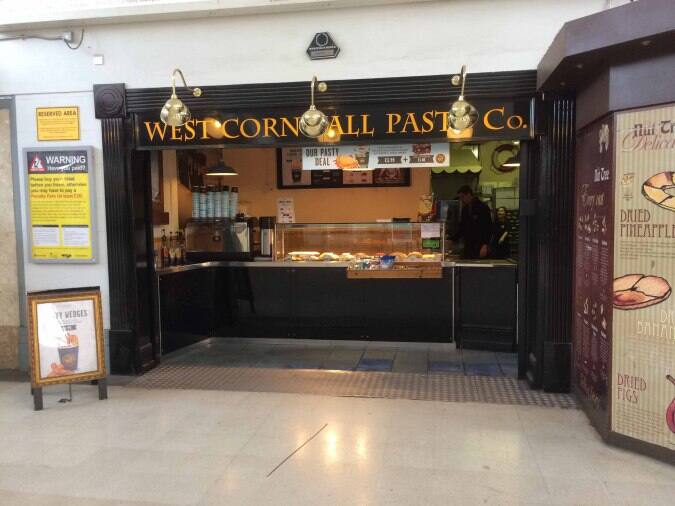 West Cornwall Pasty Co Menu, Menu for West Cornwall Pasty Co, Wimbledon