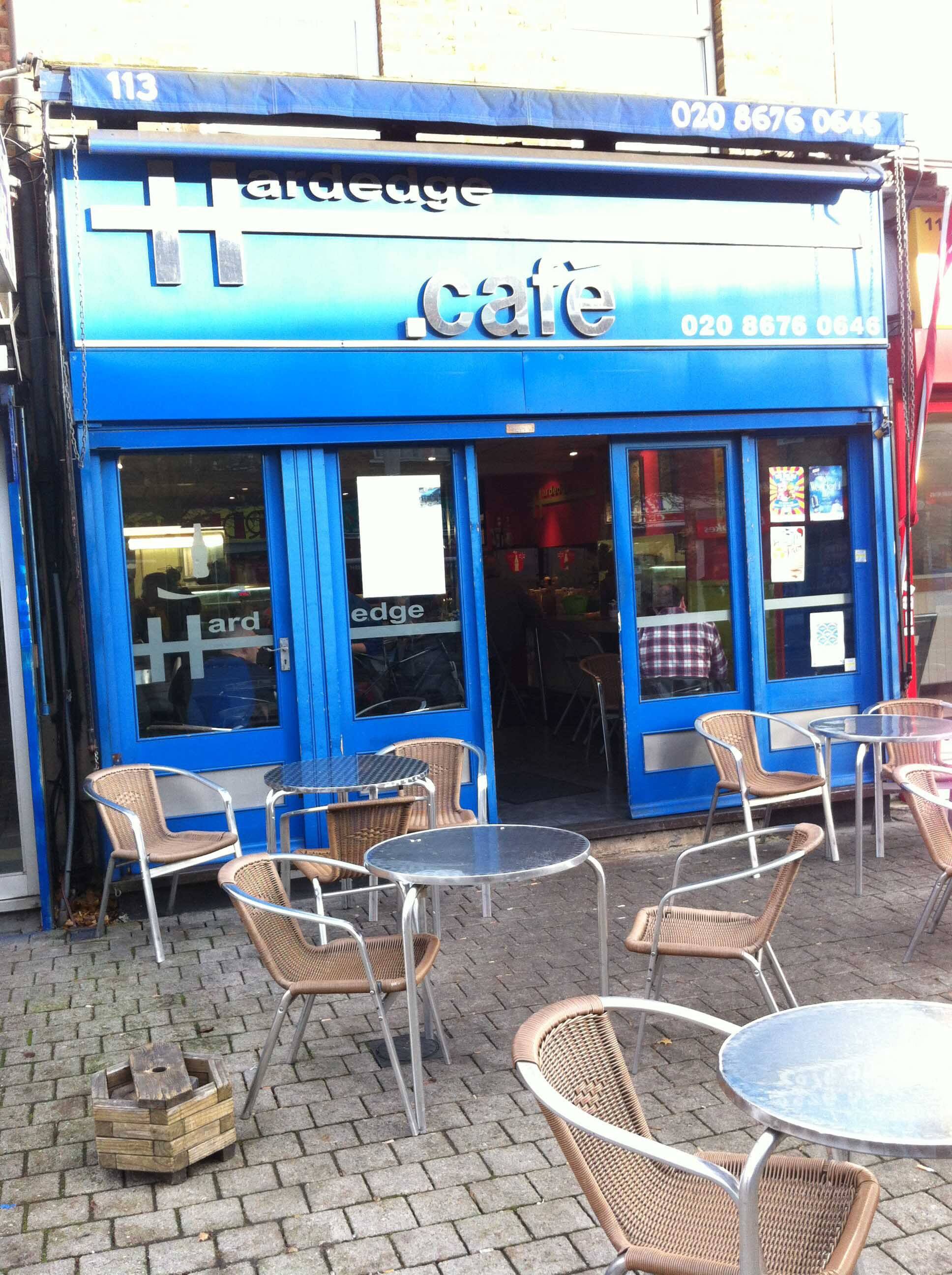 Menu of Hardedge Cafe, High Street, Penge, London