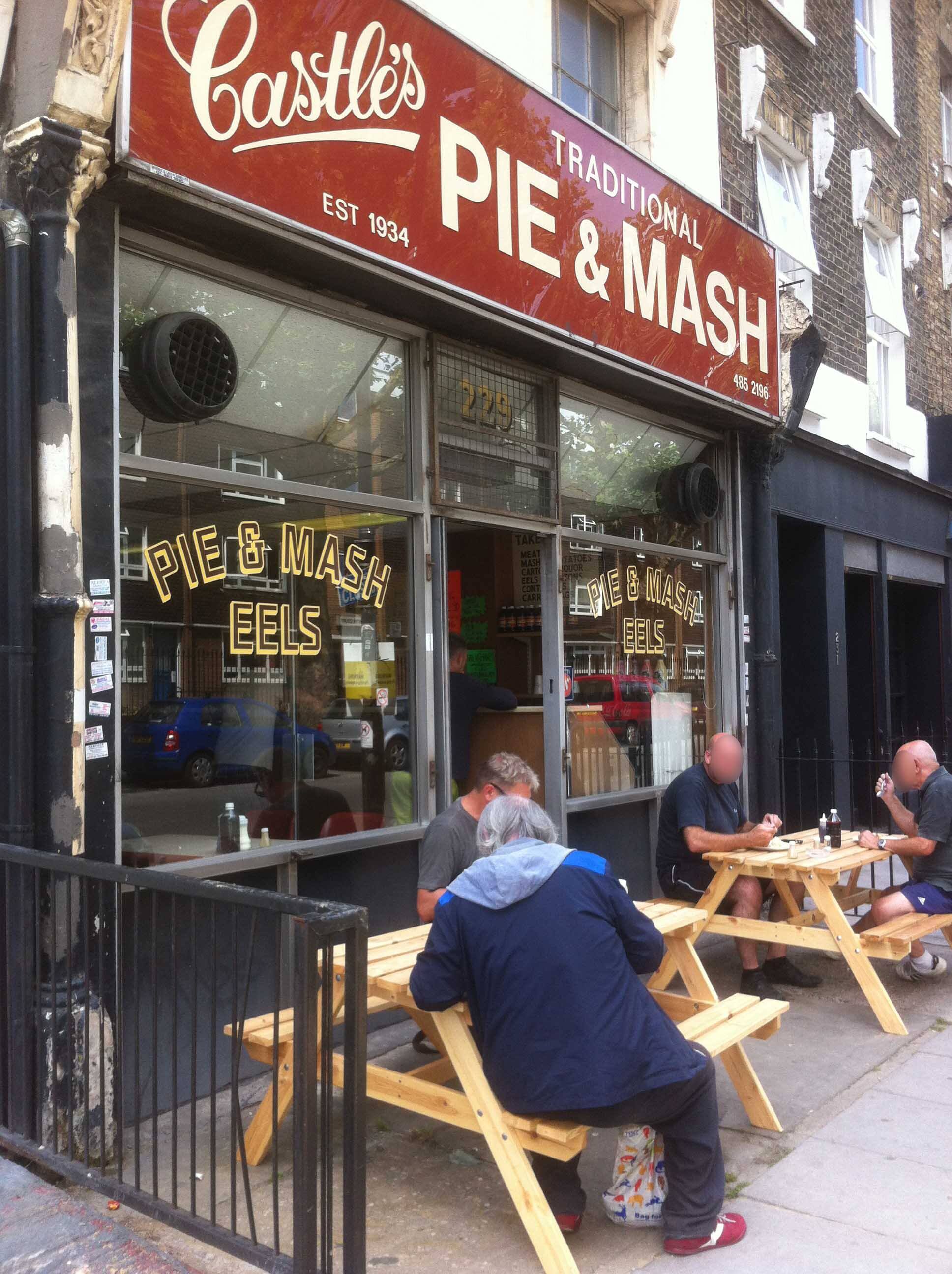 Castle's Pie & Mash, Royal College Street, Camden Town, London Zomato